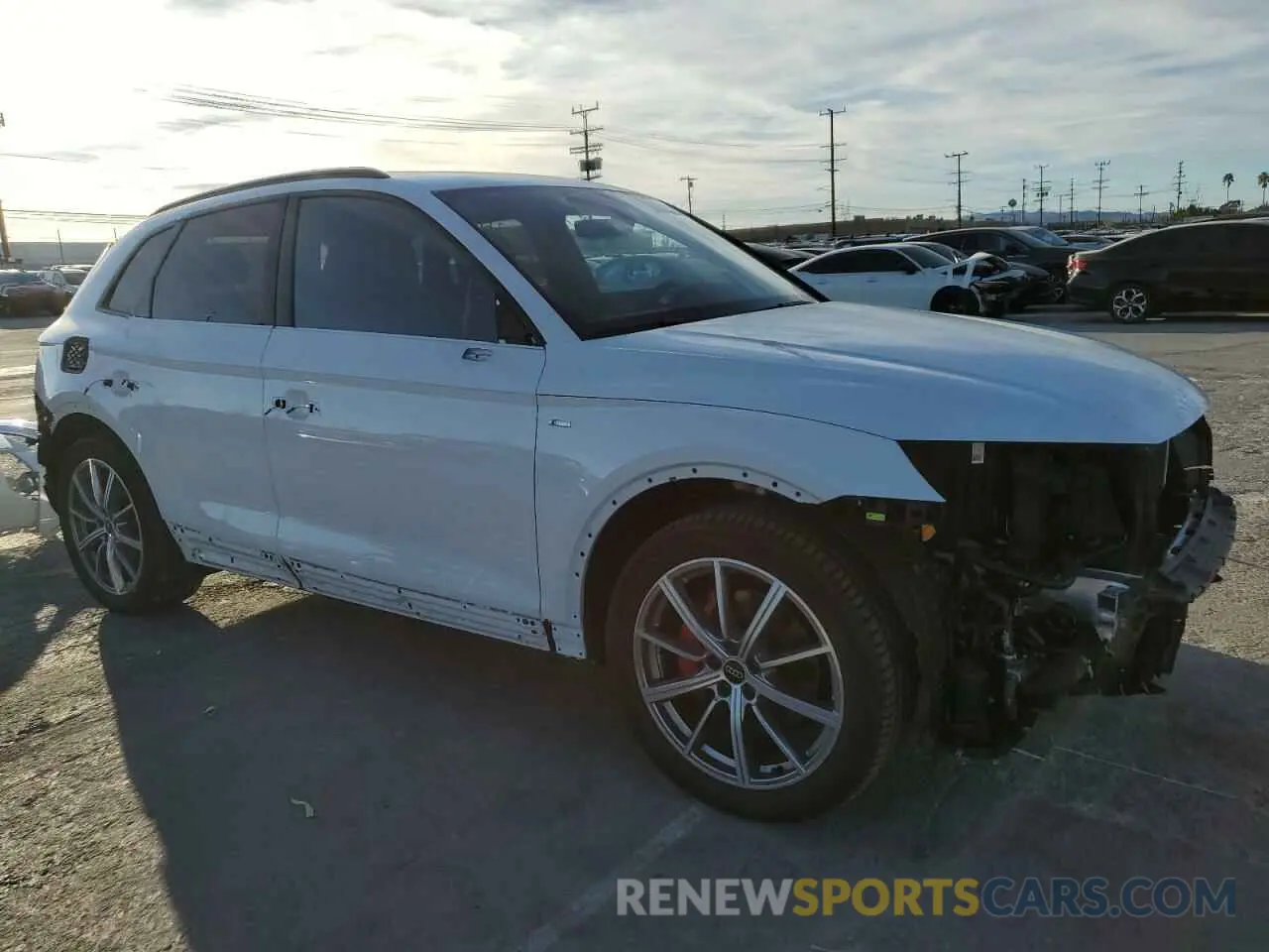 4 Photograph of a damaged car WA1E2AFYXR2125182 AUDI Q5 2024