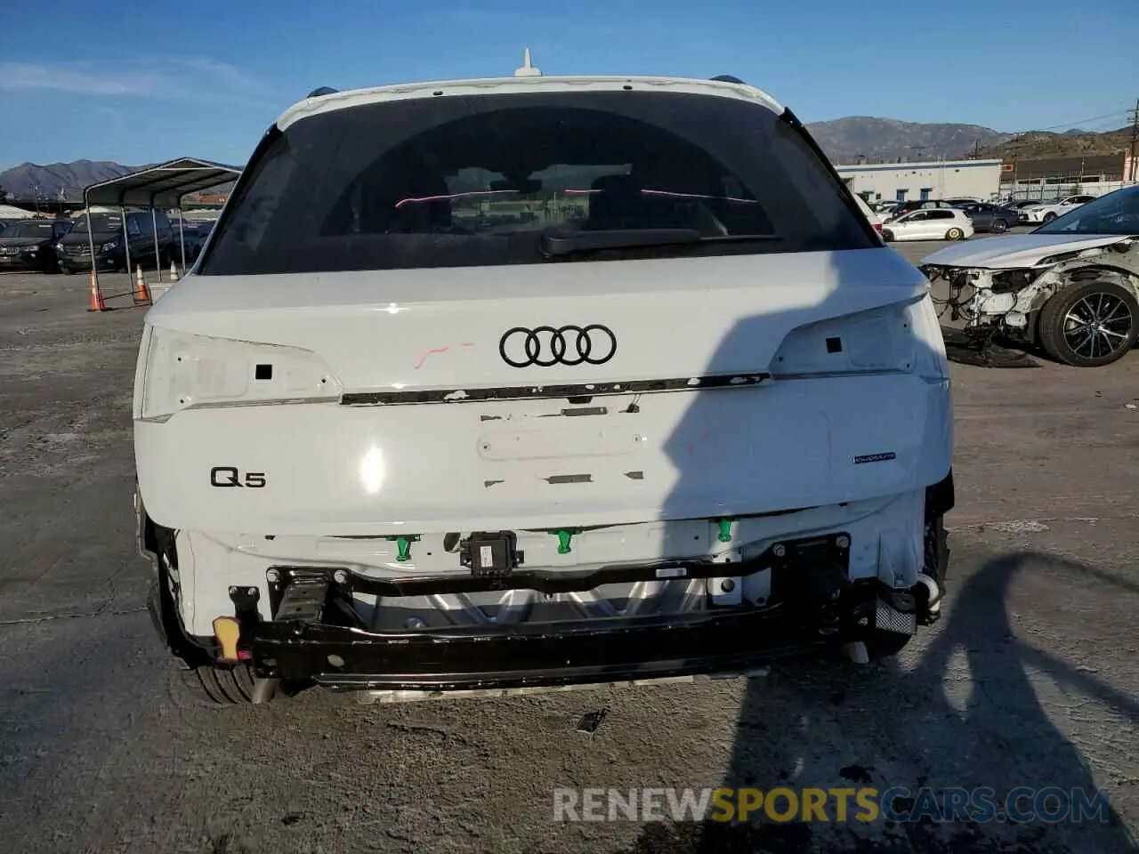 6 Photograph of a damaged car WA1E2AFYXR2125182 AUDI Q5 2024