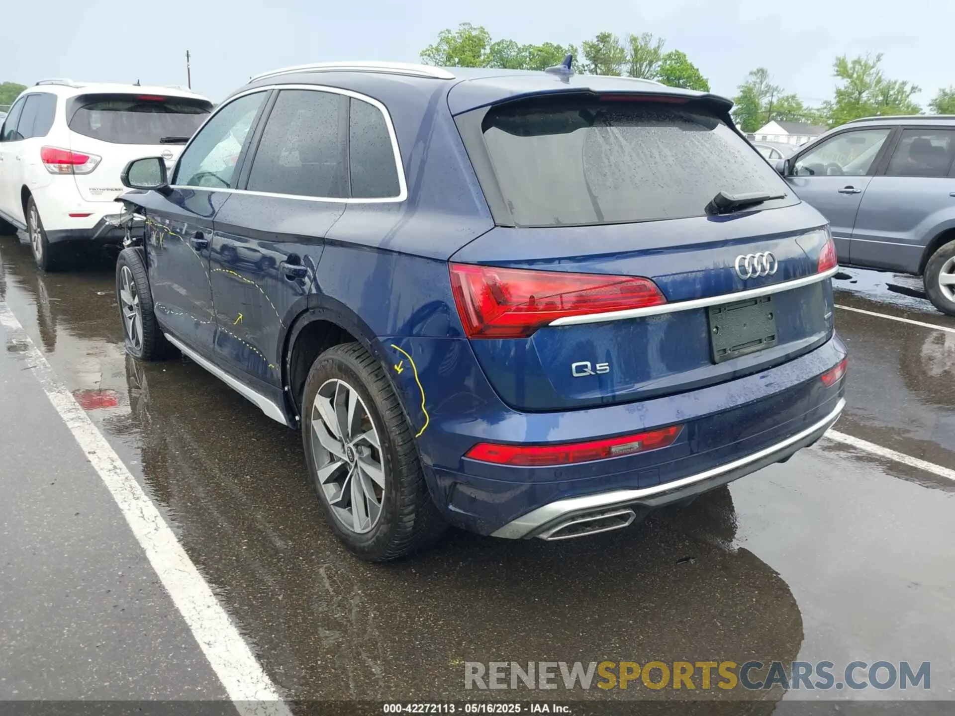 3 Photograph of a damaged car WA1EAAFY1R2053260 AUDI Q5 2024