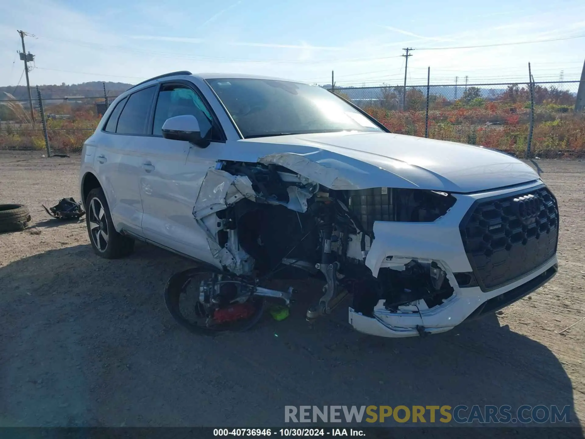 1 Photograph of a damaged car WA1EAAFY1R2143511 AUDI Q5 2024