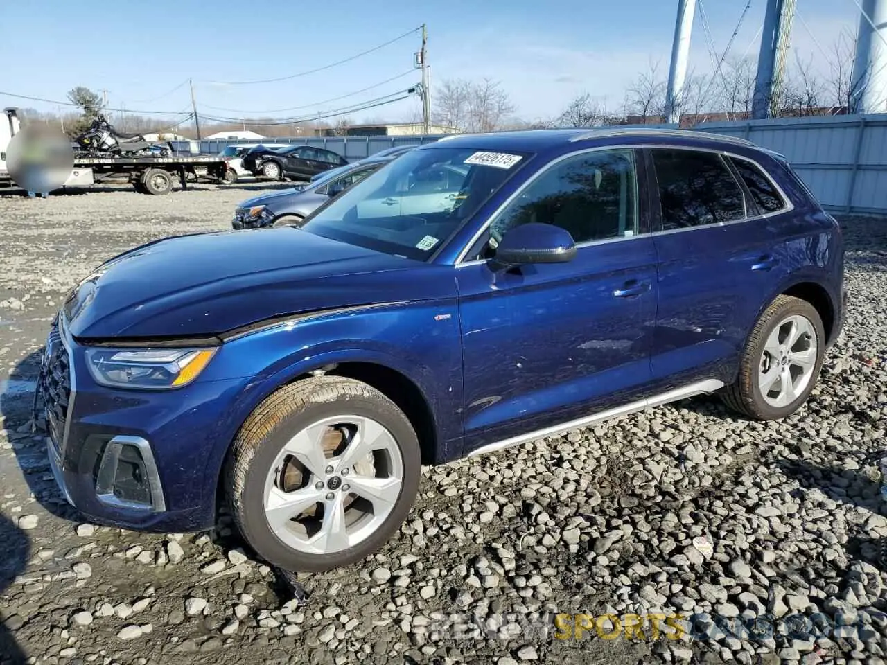 1 Photograph of a damaged car WA1EAAFY2R2028285 AUDI Q5 2024