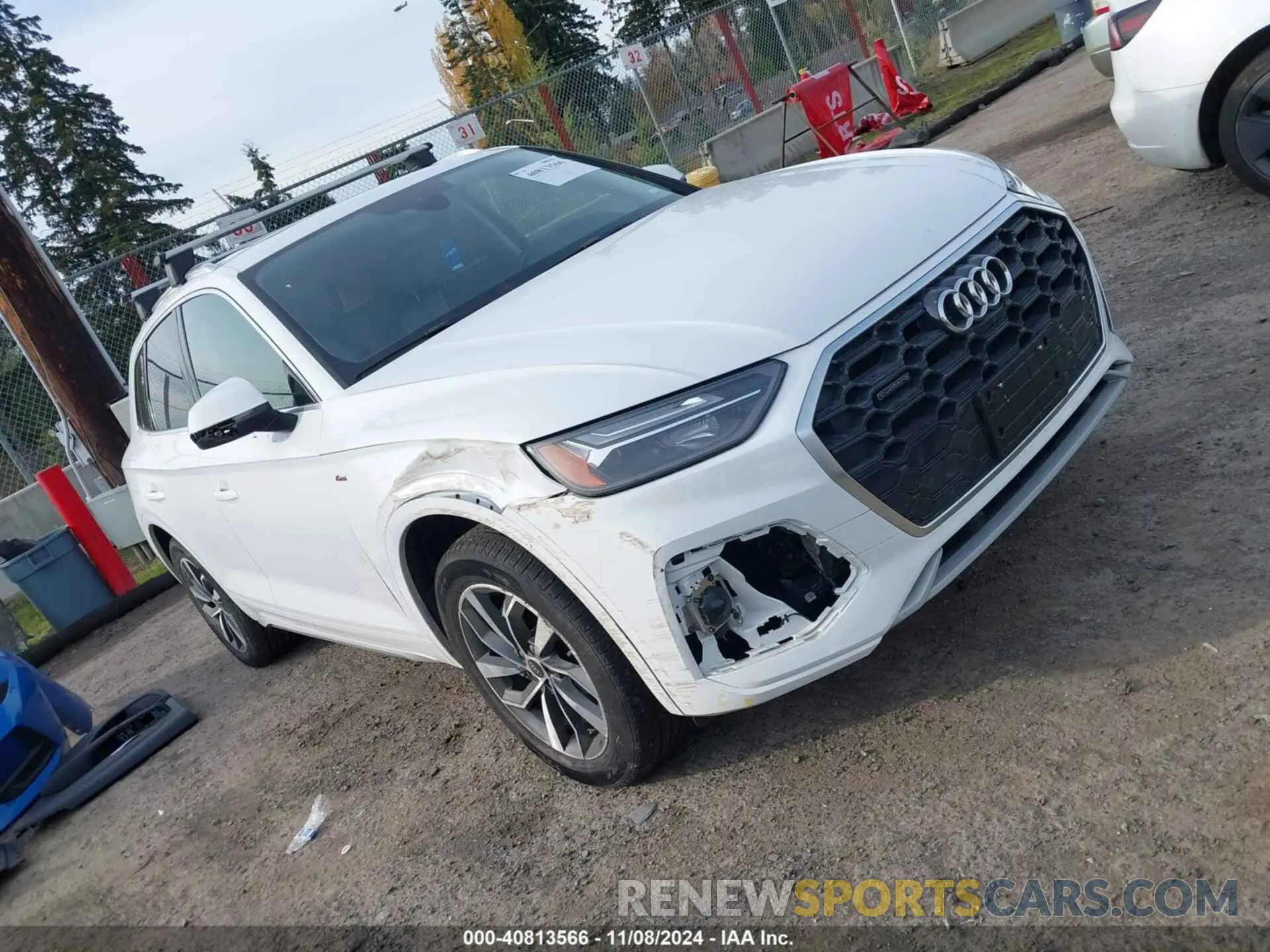1 Photograph of a damaged car WA1EAAFY7R2034034 AUDI Q5 2024