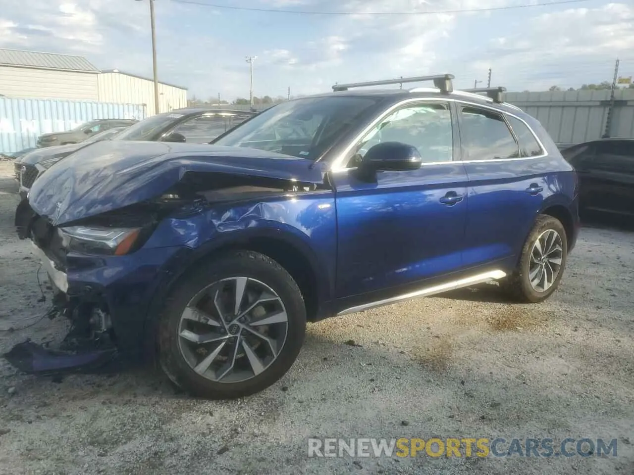 1 Photograph of a damaged car WA1EAAFY8R2022409 AUDI Q5 2024