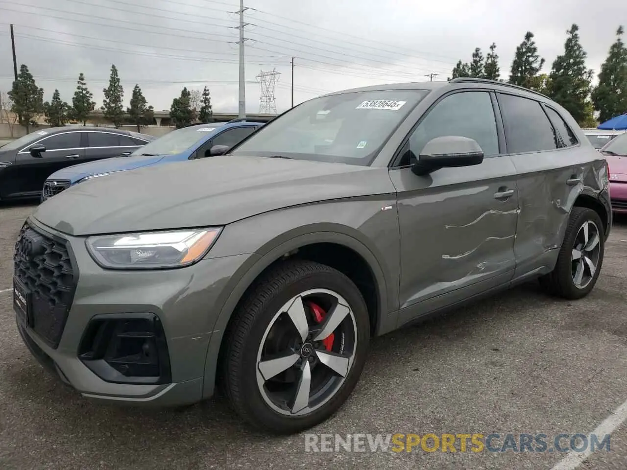 1 Photograph of a damaged car WA1EAAFY9R2045228 AUDI Q5 2024