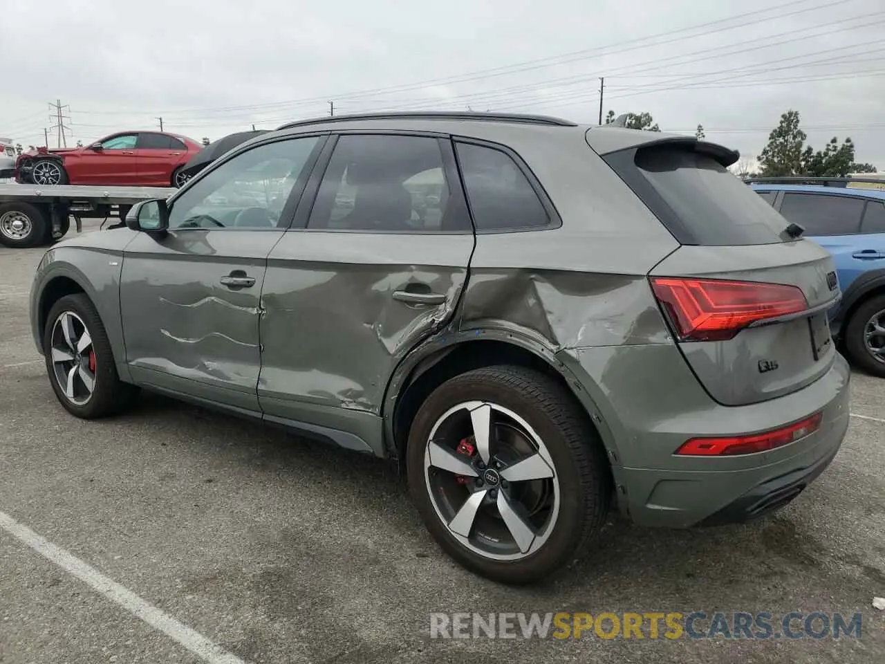 2 Photograph of a damaged car WA1EAAFY9R2045228 AUDI Q5 2024