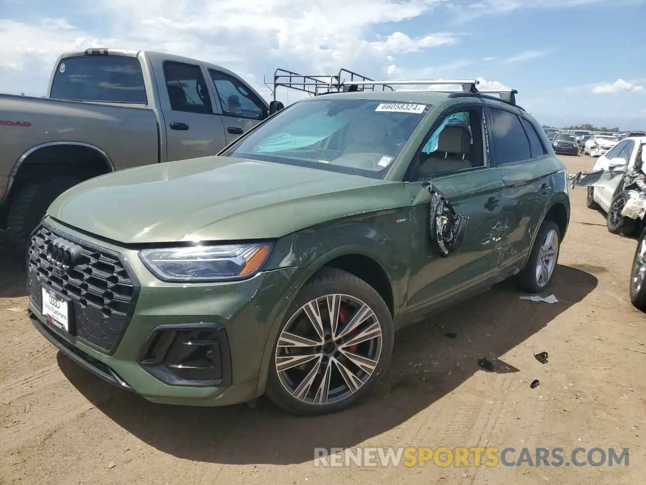 1 Photograph of a damaged car WA1EAAFYXR2081025 AUDI Q5 2024