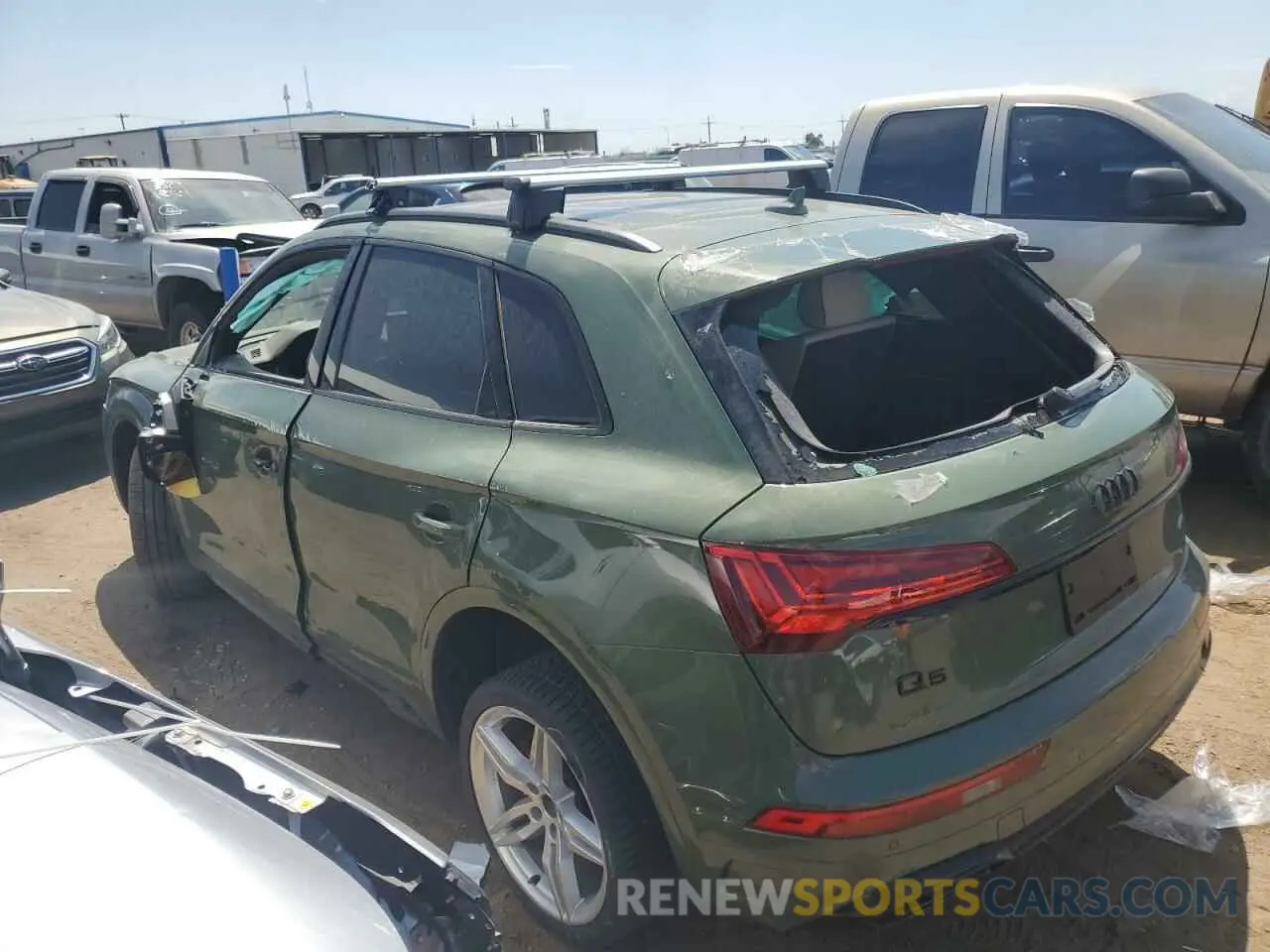 2 Photograph of a damaged car WA1EAAFYXR2081025 AUDI Q5 2024