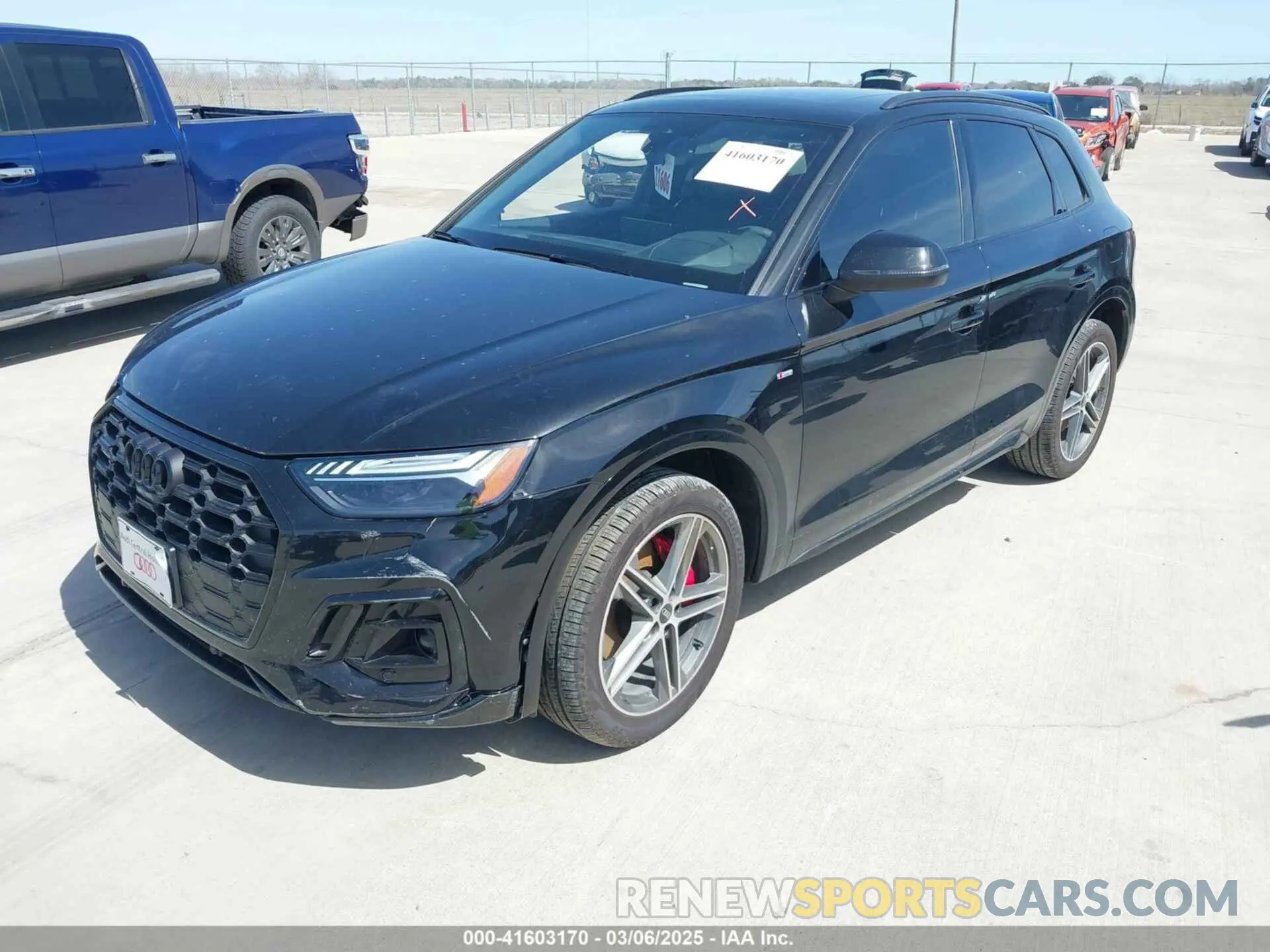 2 Photograph of a damaged car WA1F2AFYXR2014930 AUDI Q5 2024