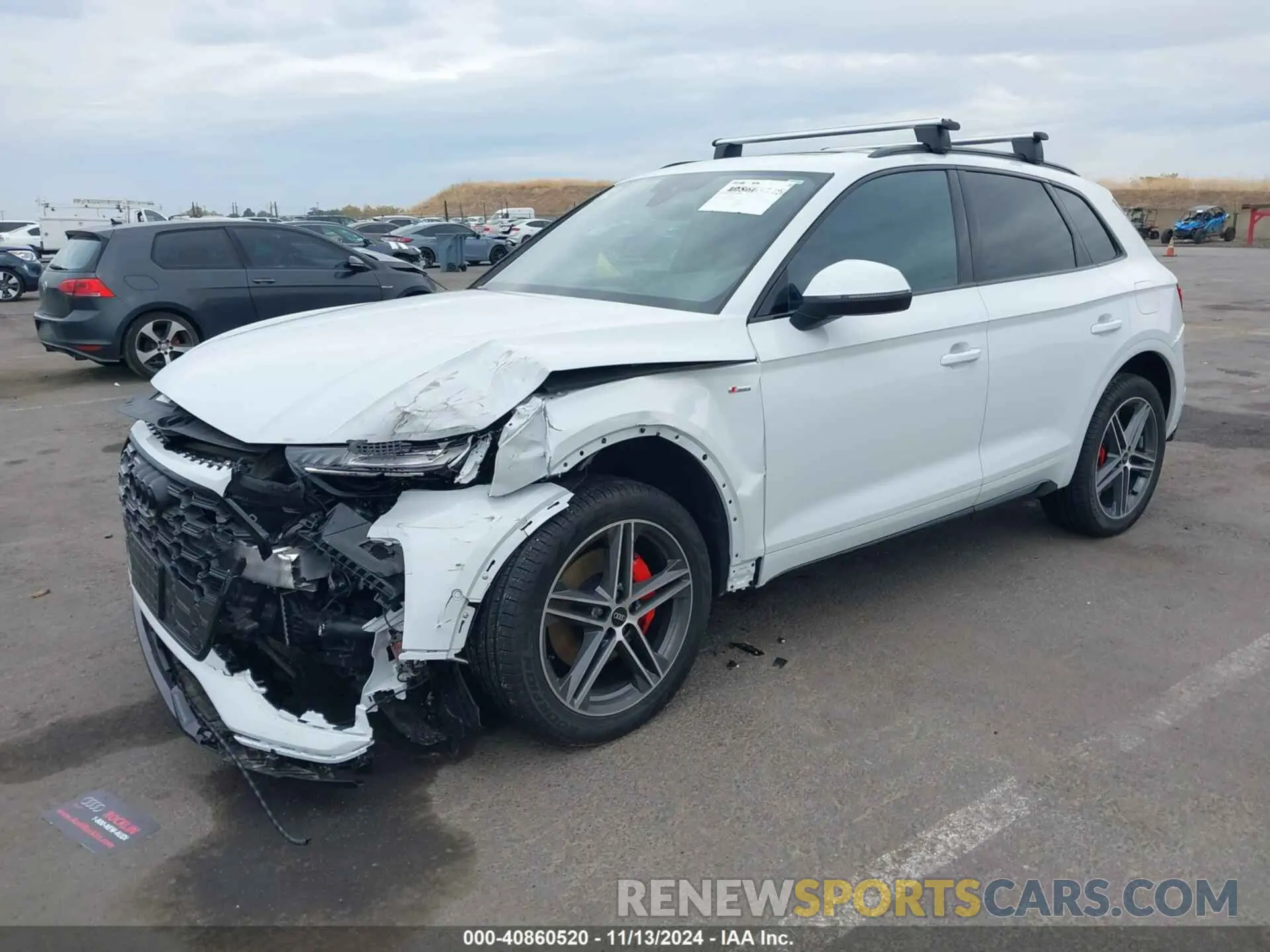 2 Photograph of a damaged car WA1F2AFYXR2104451 AUDI Q5 2024