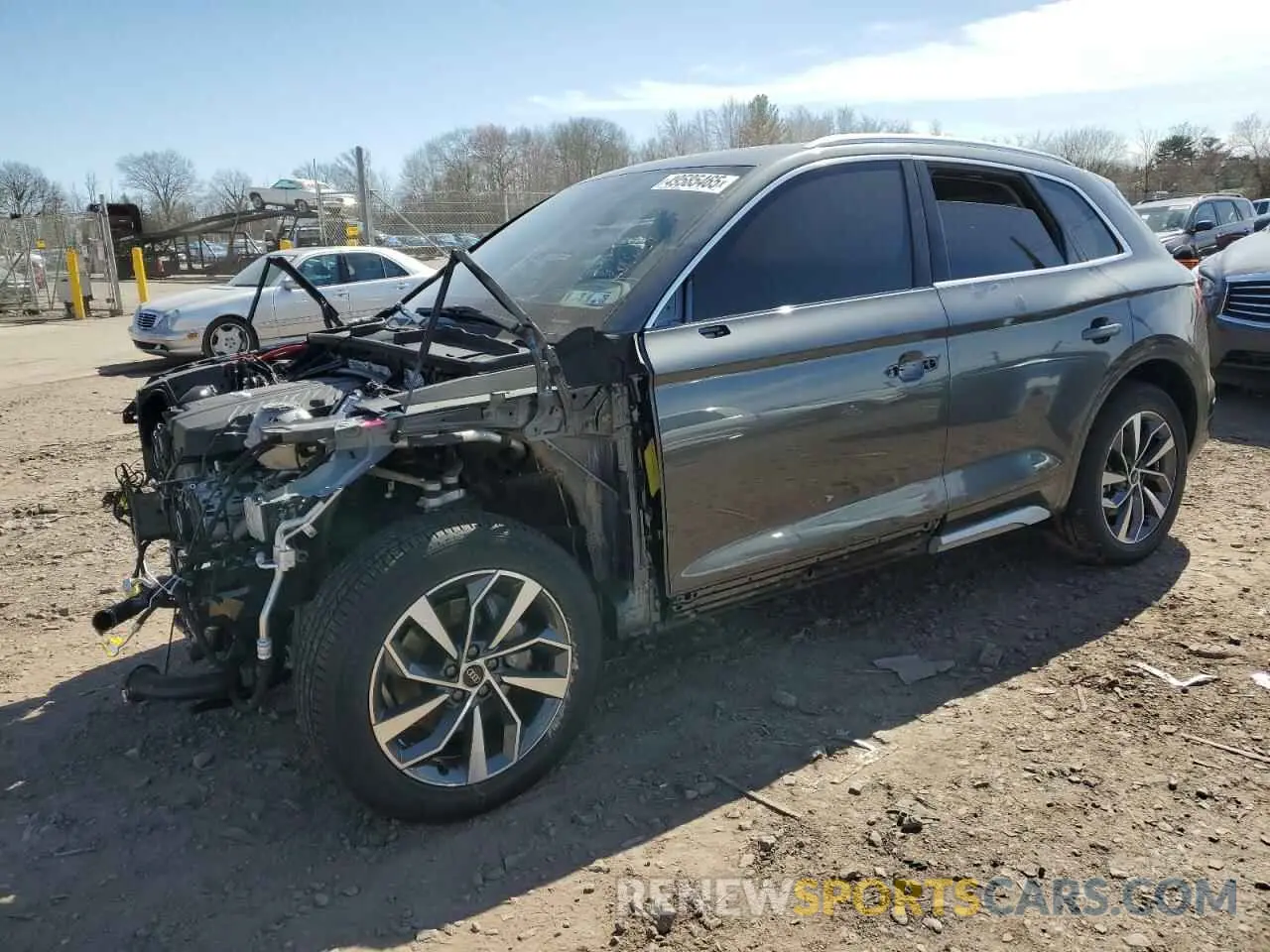1 Photograph of a damaged car WA1FAAFY7R2014421 AUDI Q5 2024