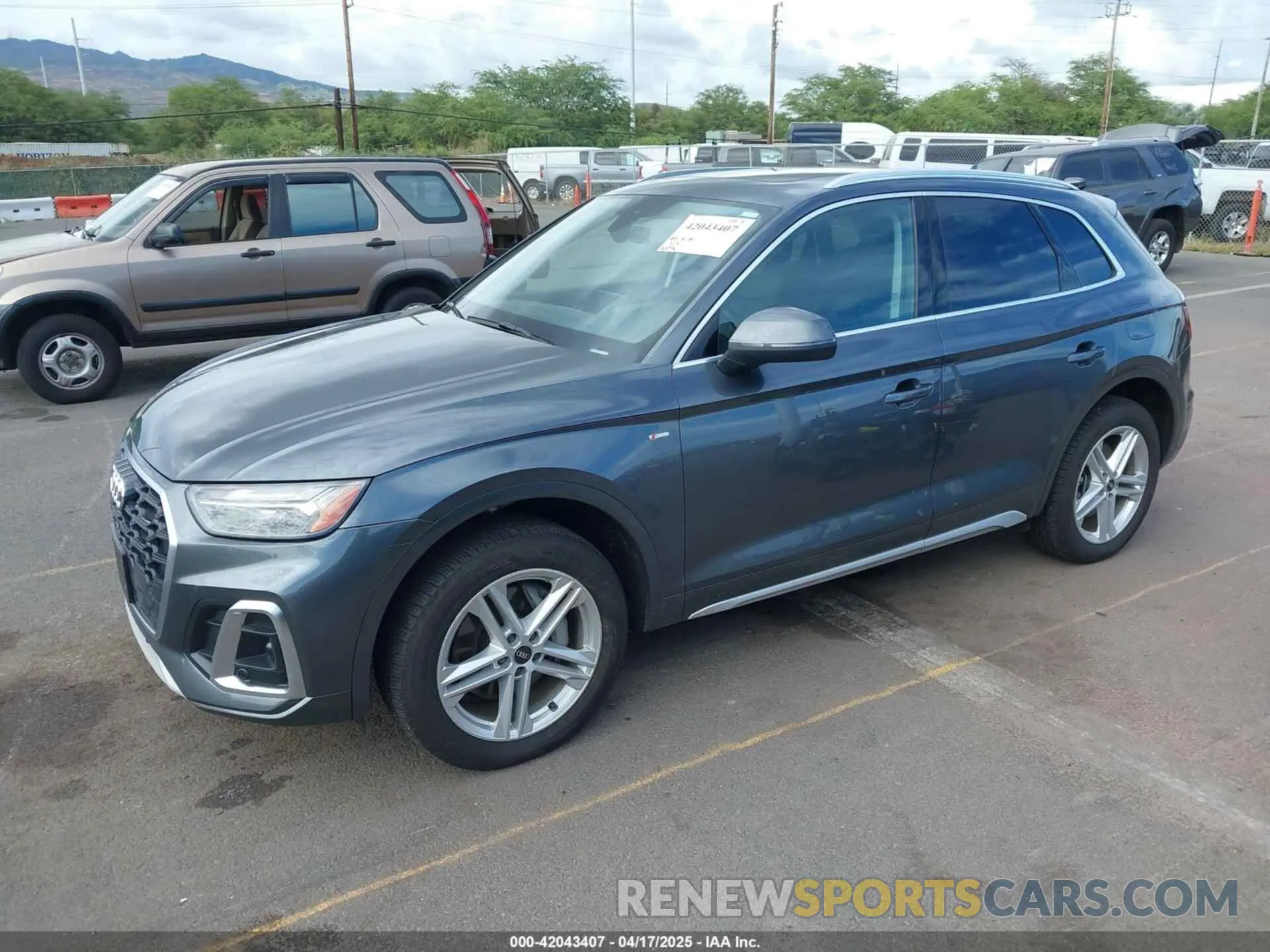 2 Photograph of a damaged car WA1G2AFY0R2063378 AUDI Q5 2024