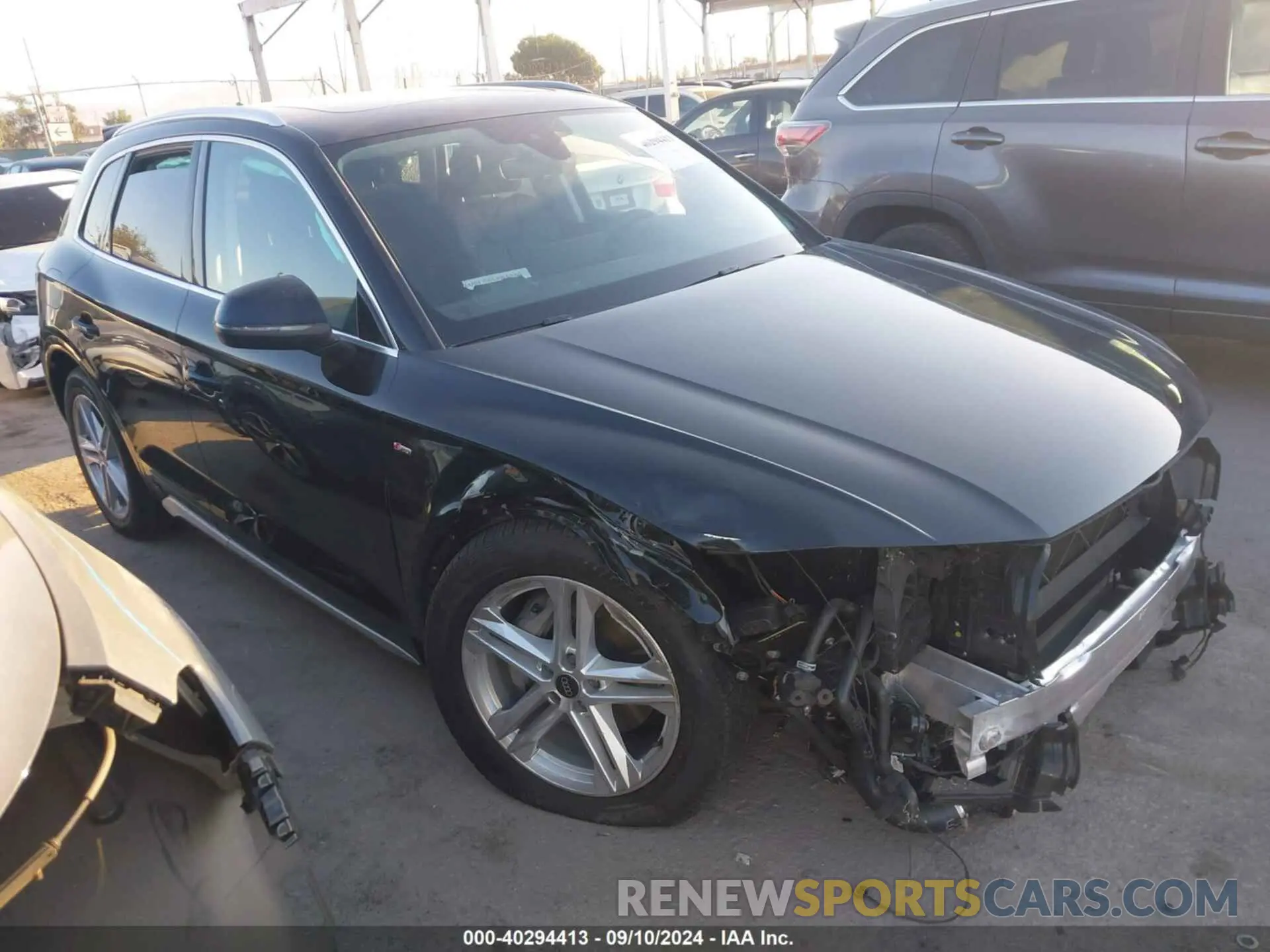 1 Photograph of a damaged car WA1G2AFY1R2075507 AUDI Q5 2024