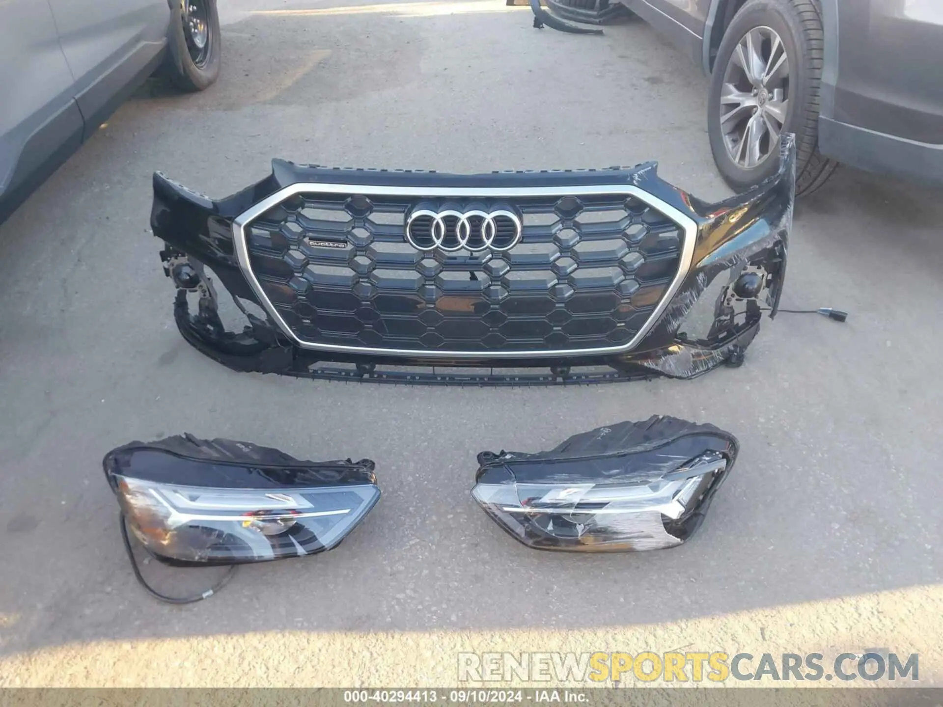 11 Photograph of a damaged car WA1G2AFY1R2075507 AUDI Q5 2024