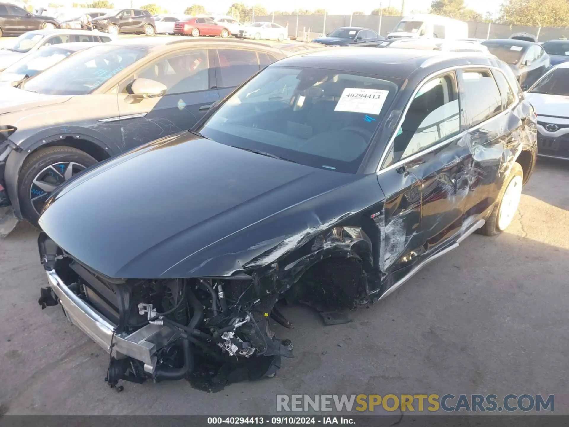 2 Photograph of a damaged car WA1G2AFY1R2075507 AUDI Q5 2024