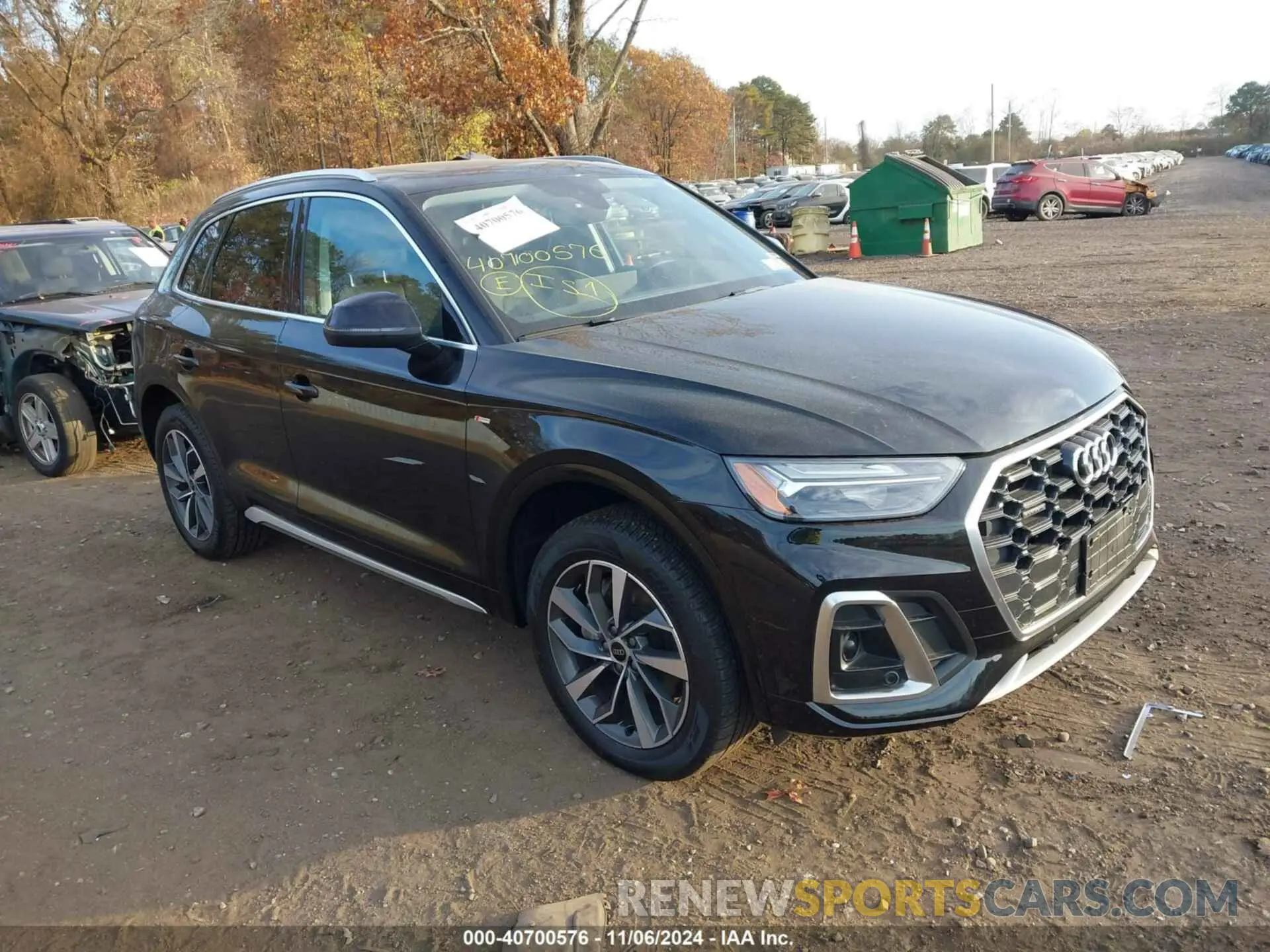 1 Photograph of a damaged car WA1GAAFY0R2034739 AUDI Q5 2024