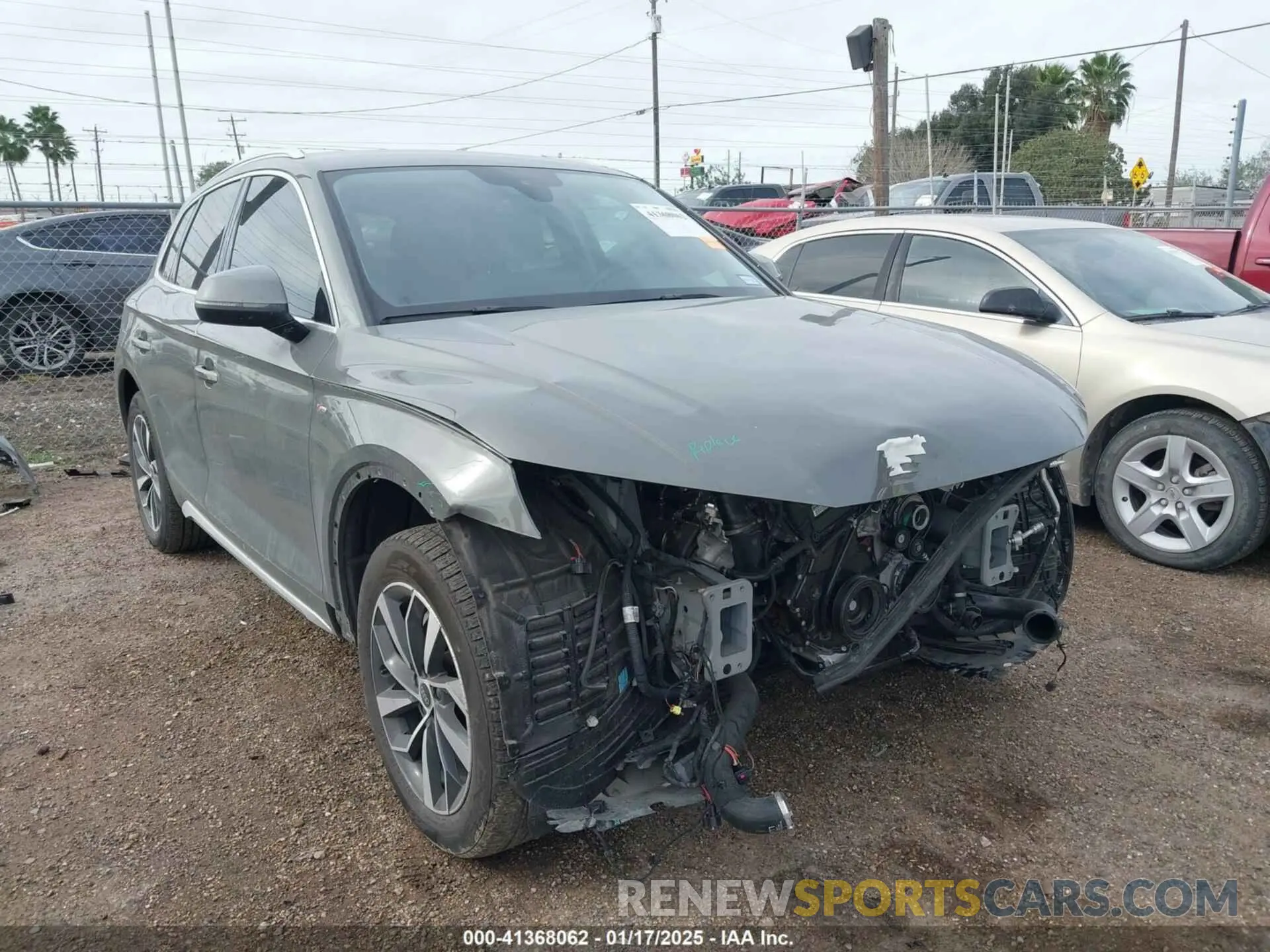 1 Photograph of a damaged car WA1GAAFY1R2000549 AUDI Q5 2024