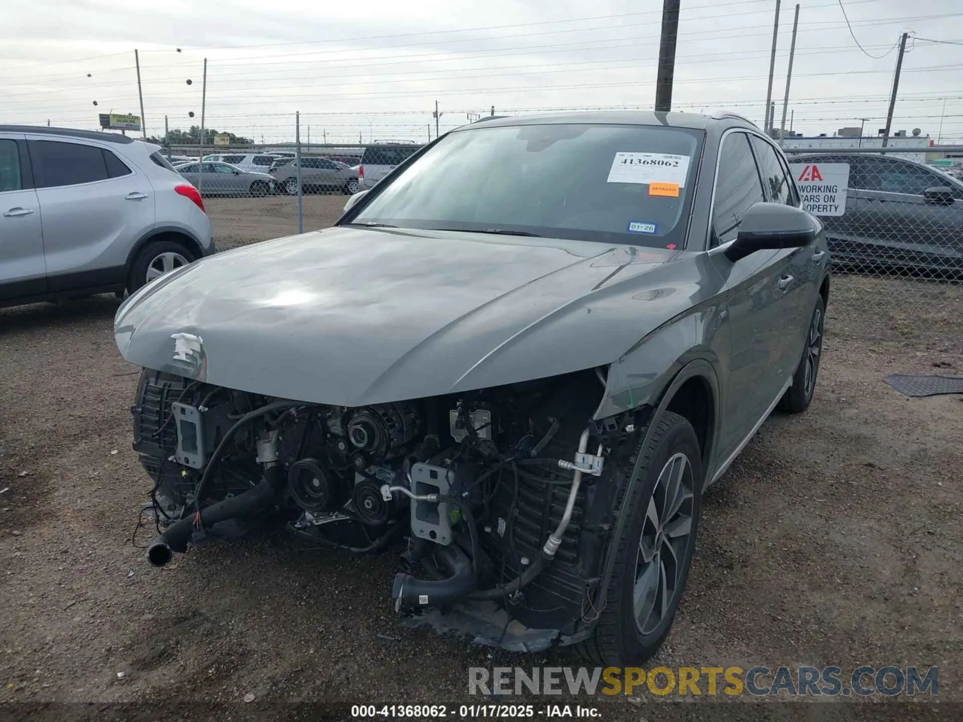 2 Photograph of a damaged car WA1GAAFY1R2000549 AUDI Q5 2024