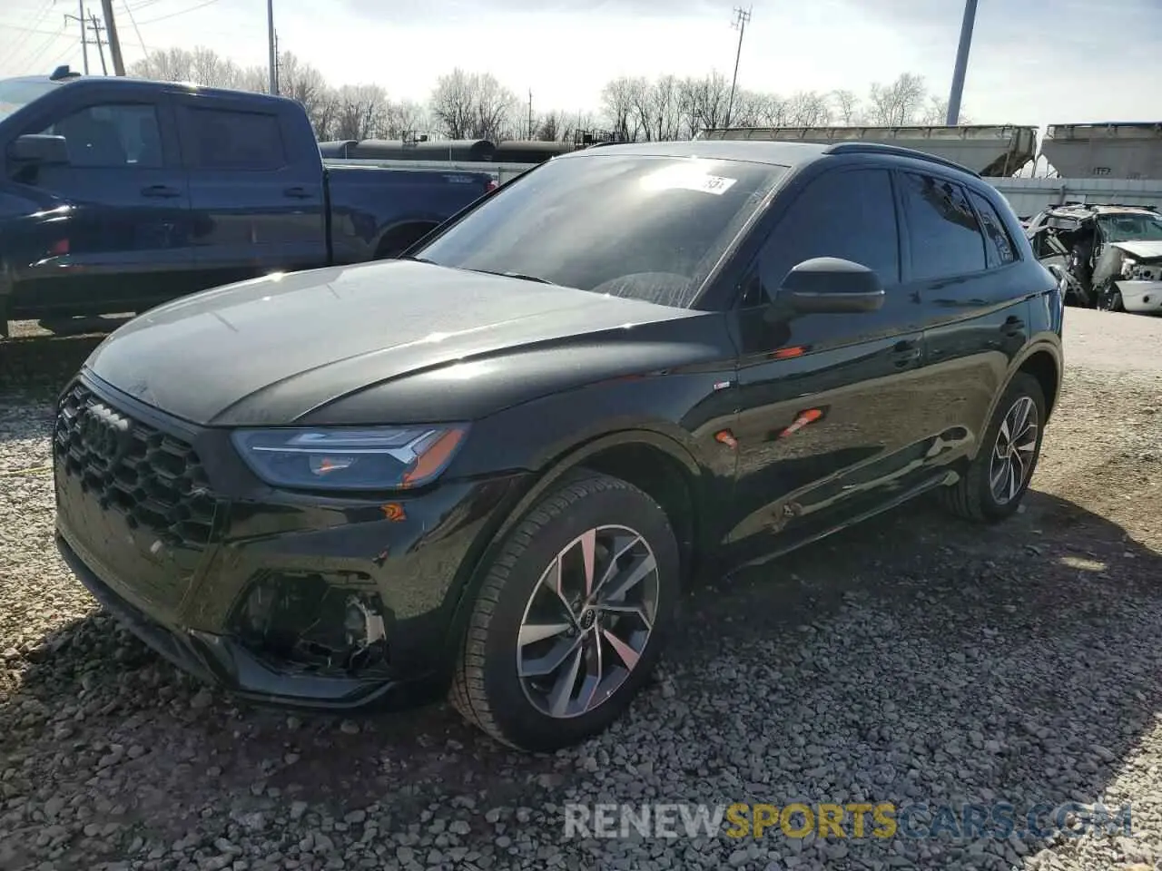 1 Photograph of a damaged car WA1GAAFY1R2100747 AUDI Q5 2024