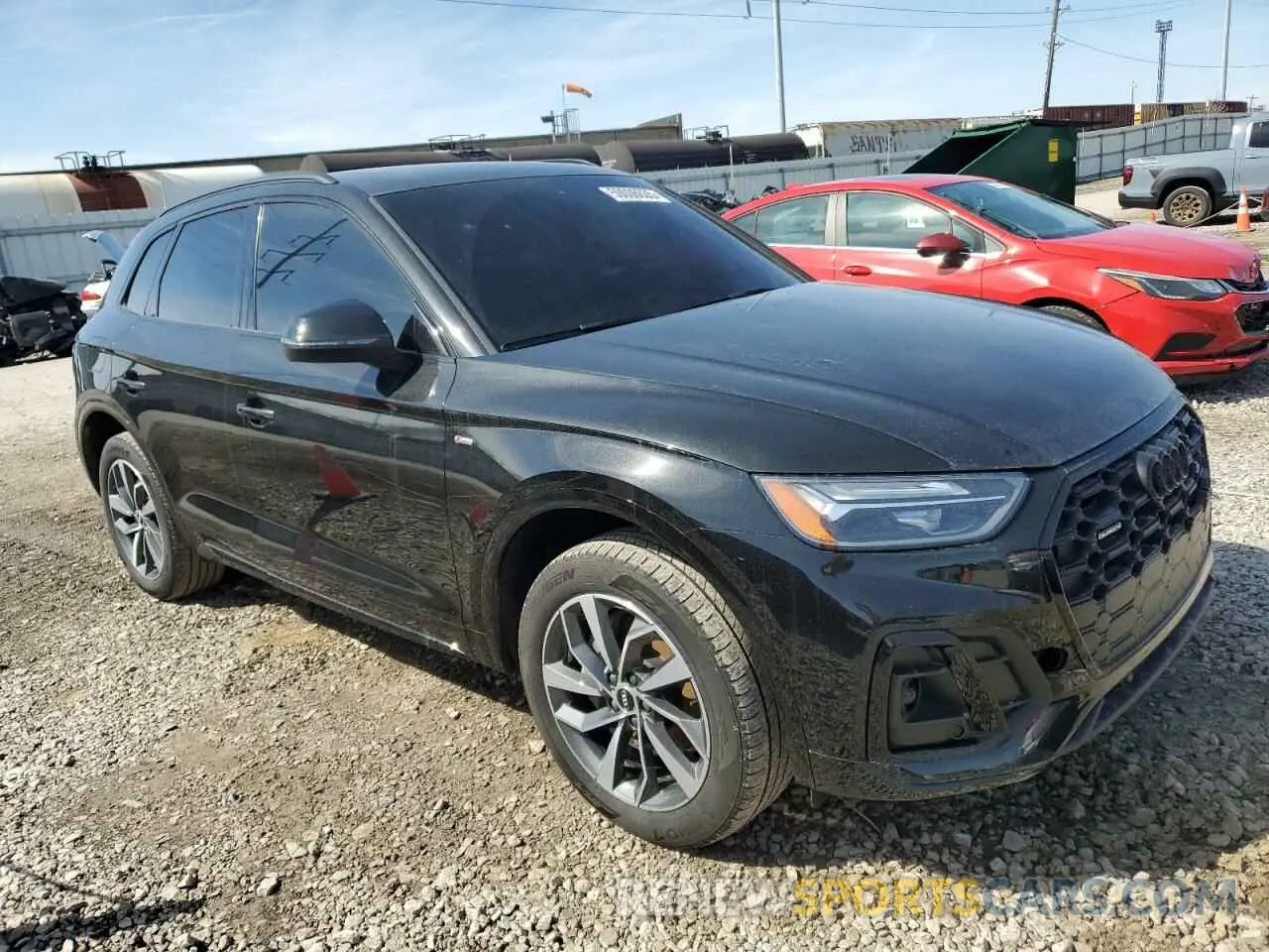 4 Photograph of a damaged car WA1GAAFY1R2100747 AUDI Q5 2024