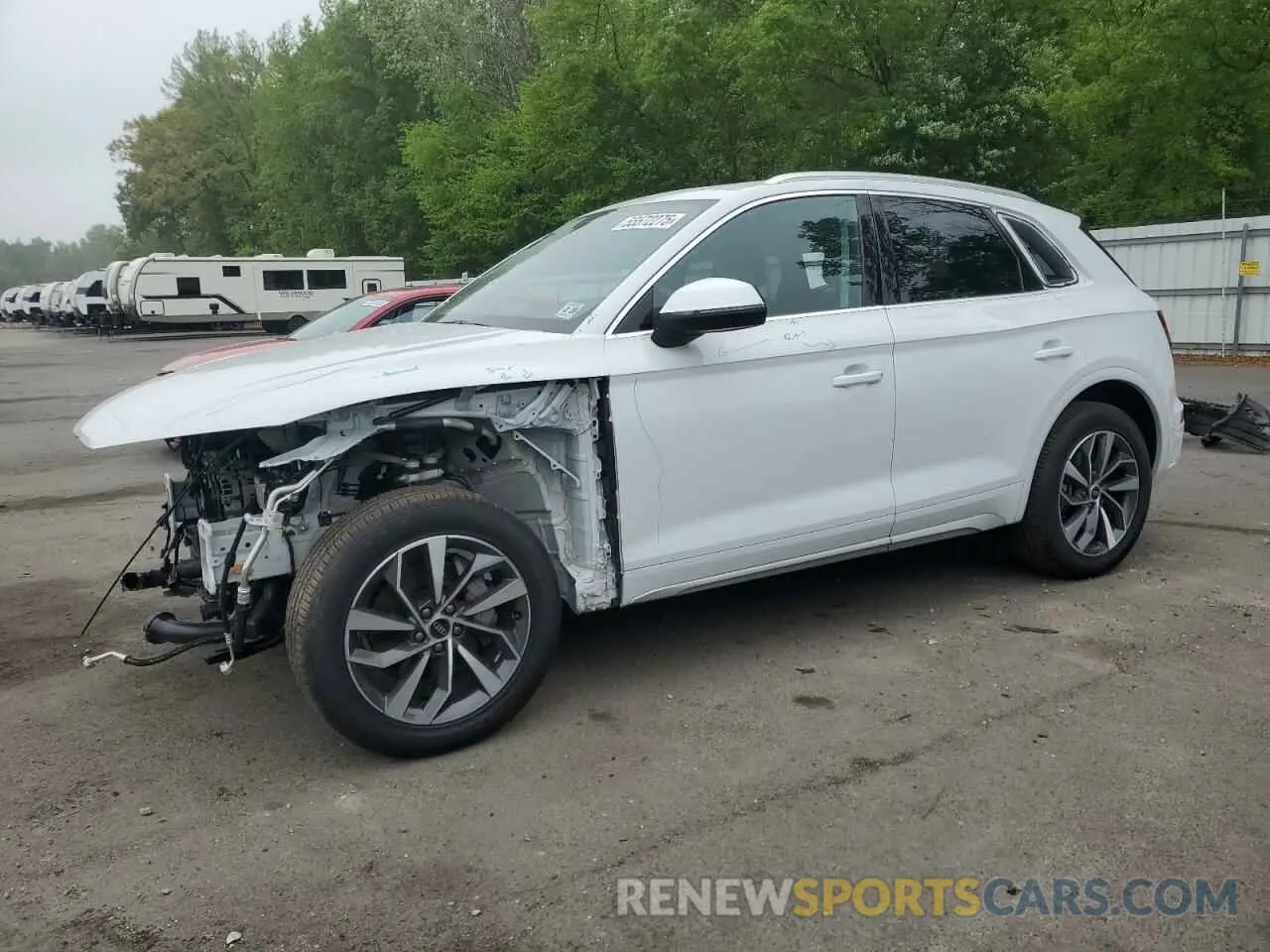 1 Photograph of a damaged car WA1GAAFY1R2142917 AUDI Q5 2024
