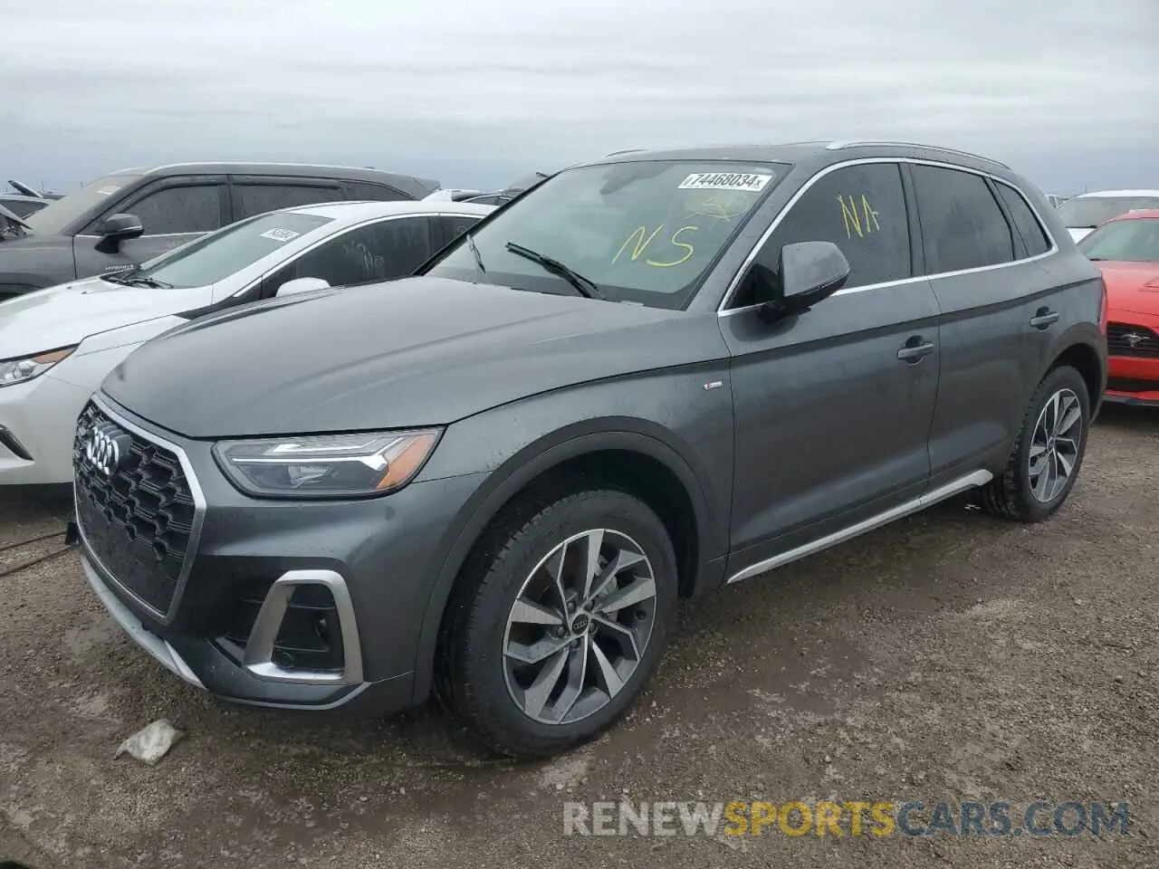 1 Photograph of a damaged car WA1GAAFY5R2093415 AUDI Q5 2024