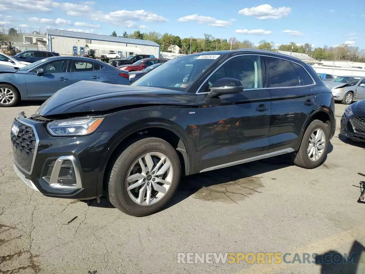 1 Photograph of a damaged car WA1GAAFY6R2053313 AUDI Q5 2024