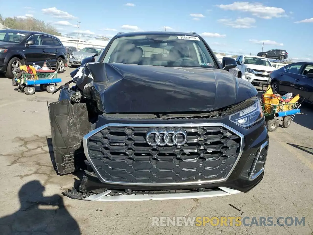 5 Photograph of a damaged car WA1GAAFY6R2053313 AUDI Q5 2024
