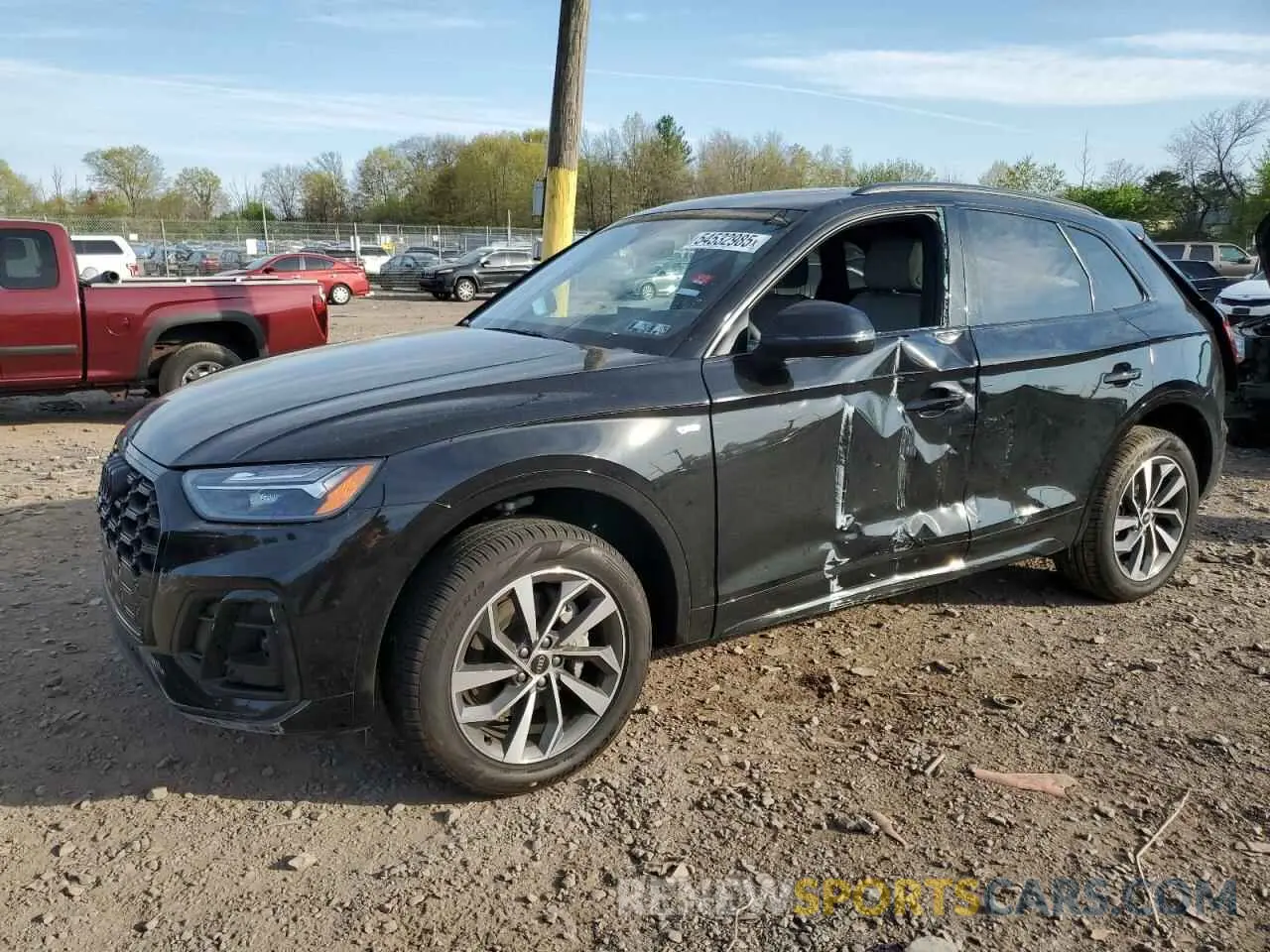 1 Photograph of a damaged car WA1GAAFY6R2112201 AUDI Q5 2024