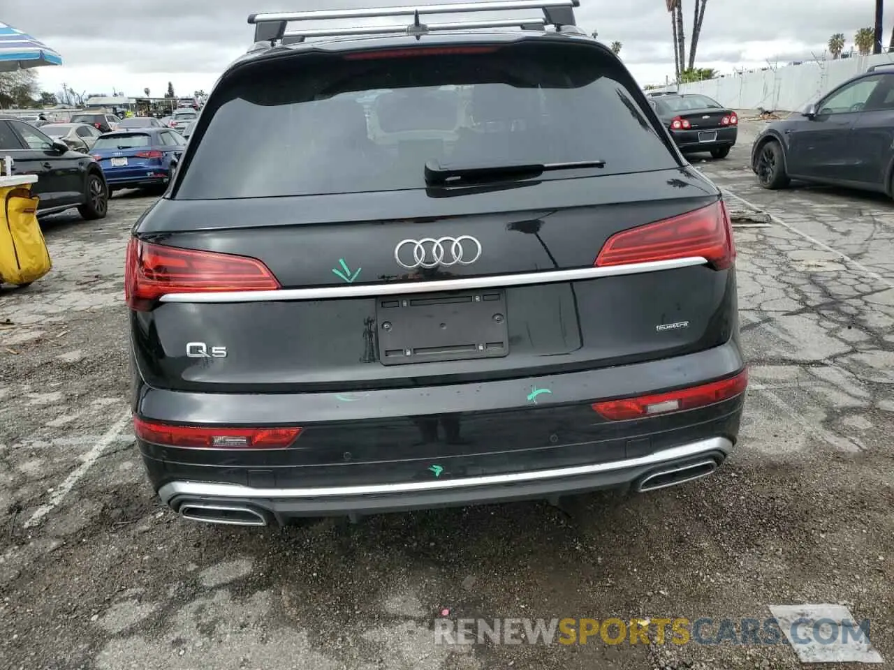 6 Photograph of a damaged car WA1GAAFY8R2017168 AUDI Q5 2024
