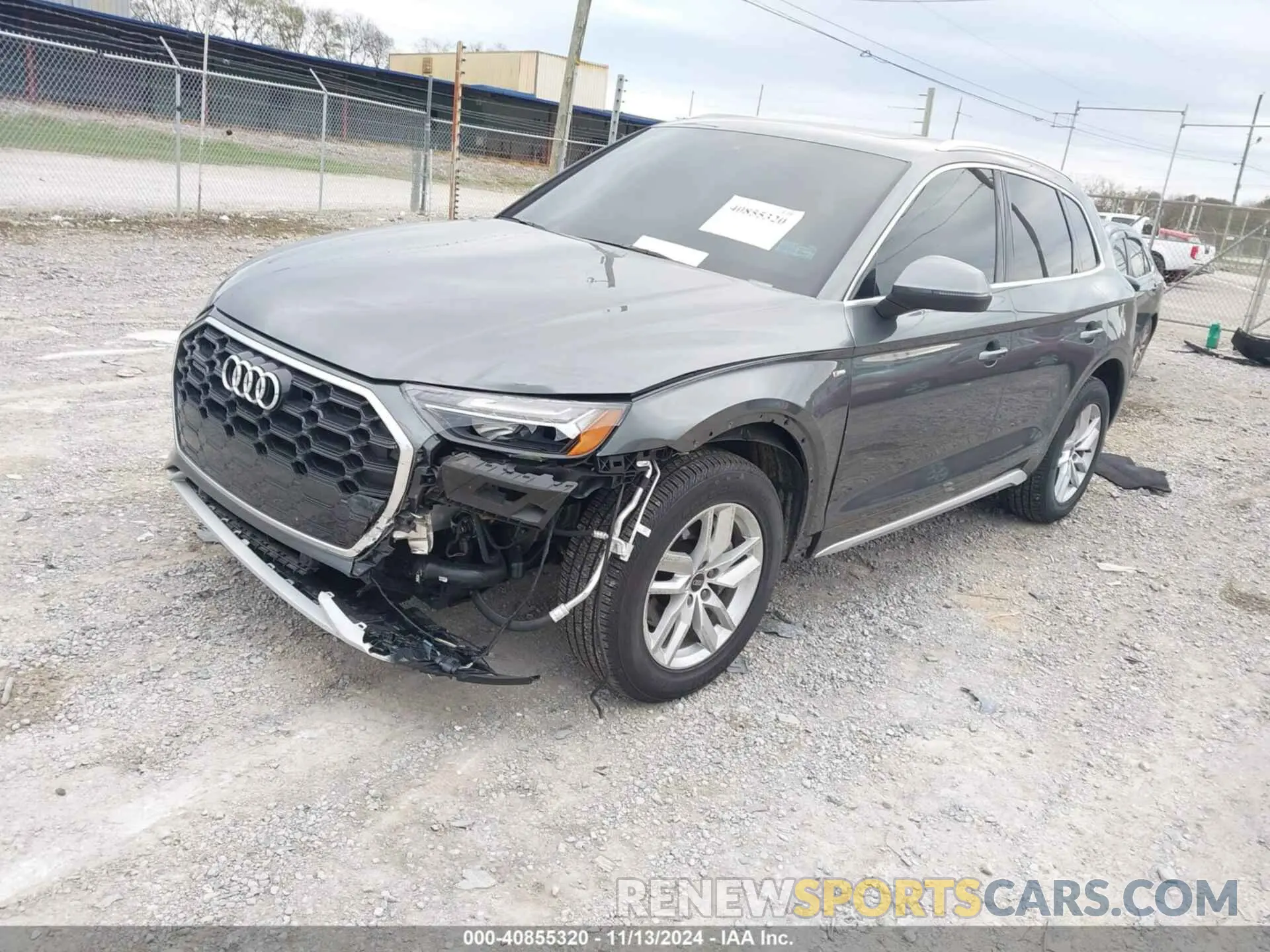 2 Photograph of a damaged car WA1GAAFY8R2050056 AUDI Q5 2024