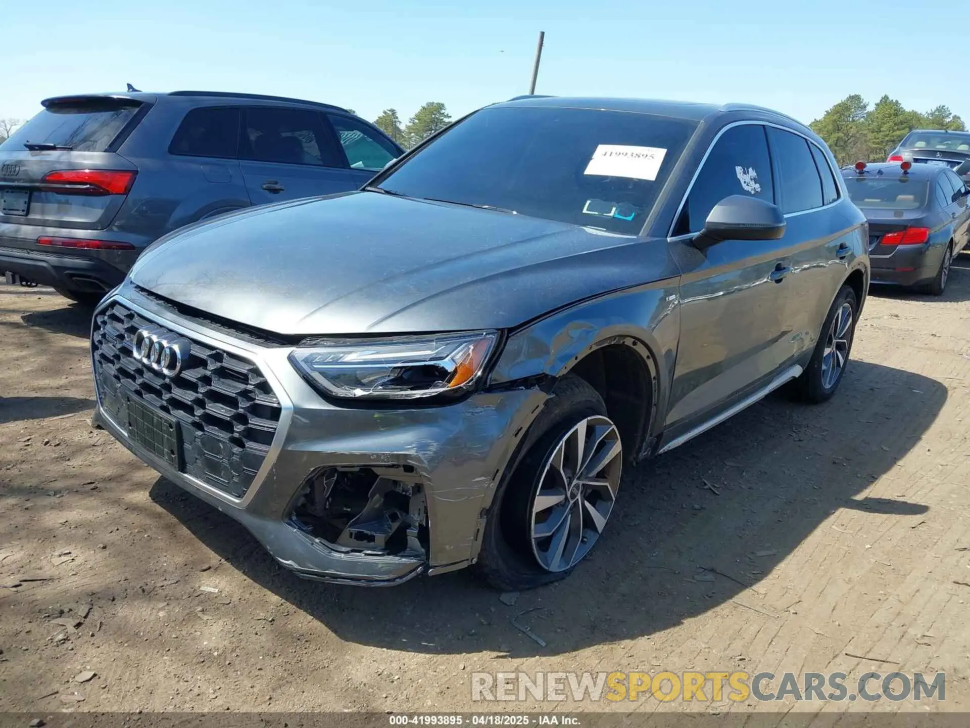2 Photograph of a damaged car WA1GAAFY8R2072137 AUDI Q5 2024