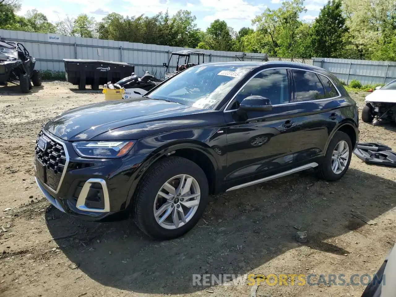 1 Photograph of a damaged car WA1GAAFY9R2066332 AUDI Q5 2024