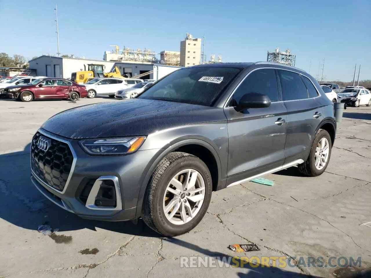 1 Photograph of a damaged car WA1GAAFYXR2065433 AUDI Q5 2024