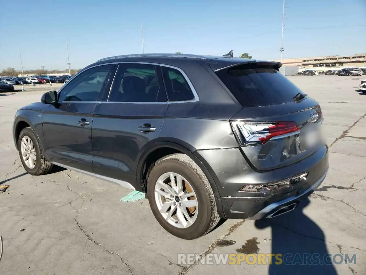 2 Photograph of a damaged car WA1GAAFYXR2065433 AUDI Q5 2024