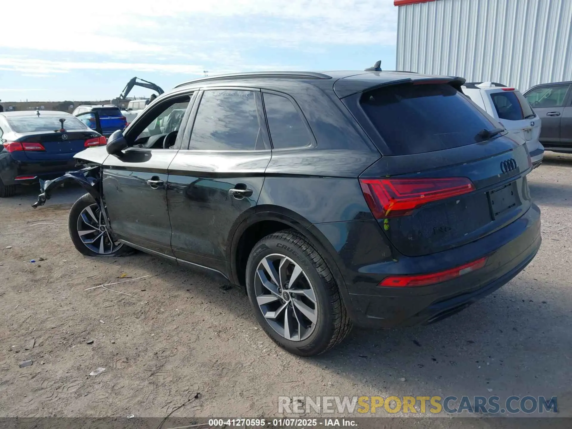 3 Photograph of a damaged car WA1GAAFYXR2105641 AUDI Q5 2024