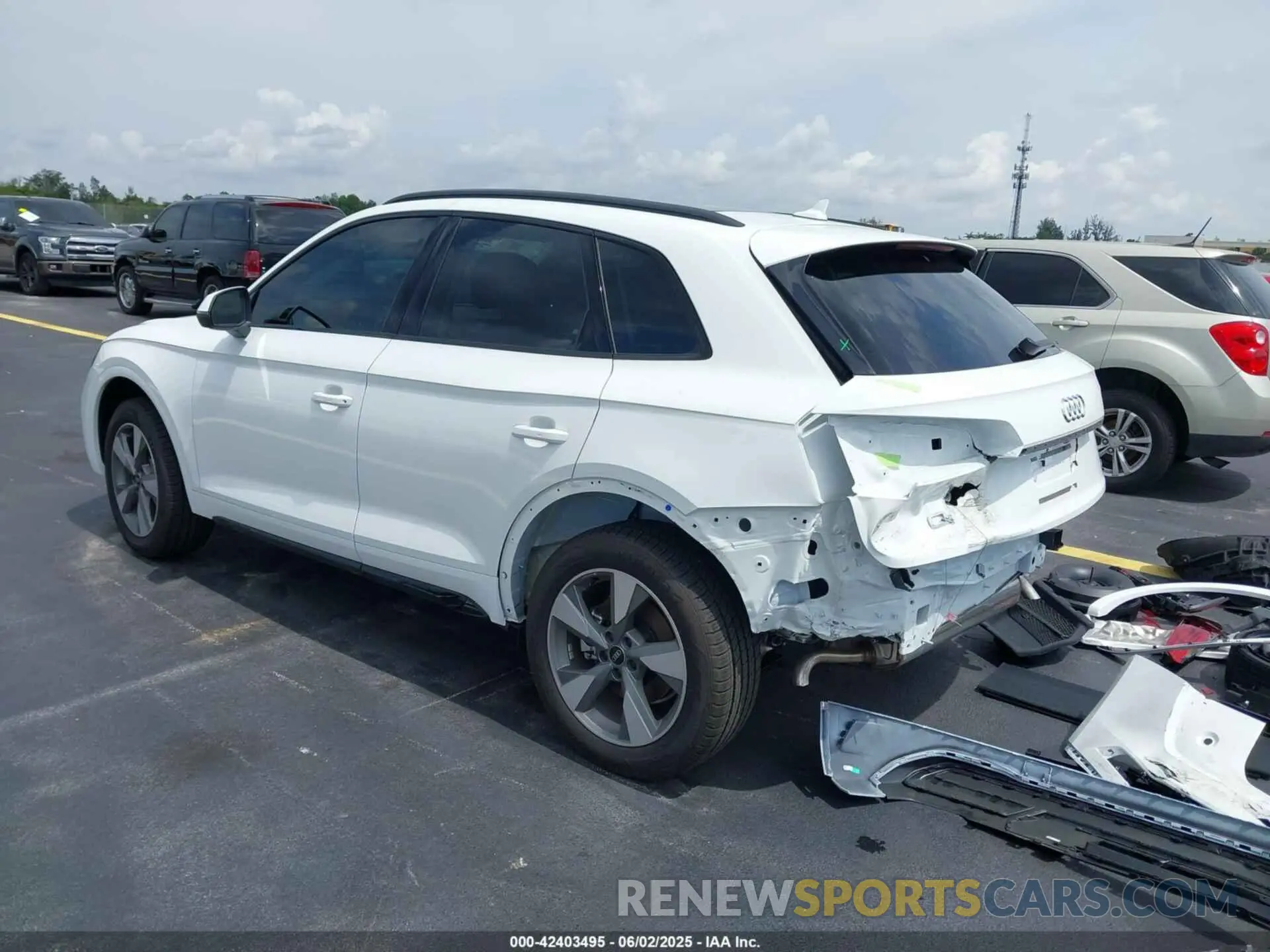 3 Photograph of a damaged car WA1ABAFY3S2050913 AUDI Q5 2025