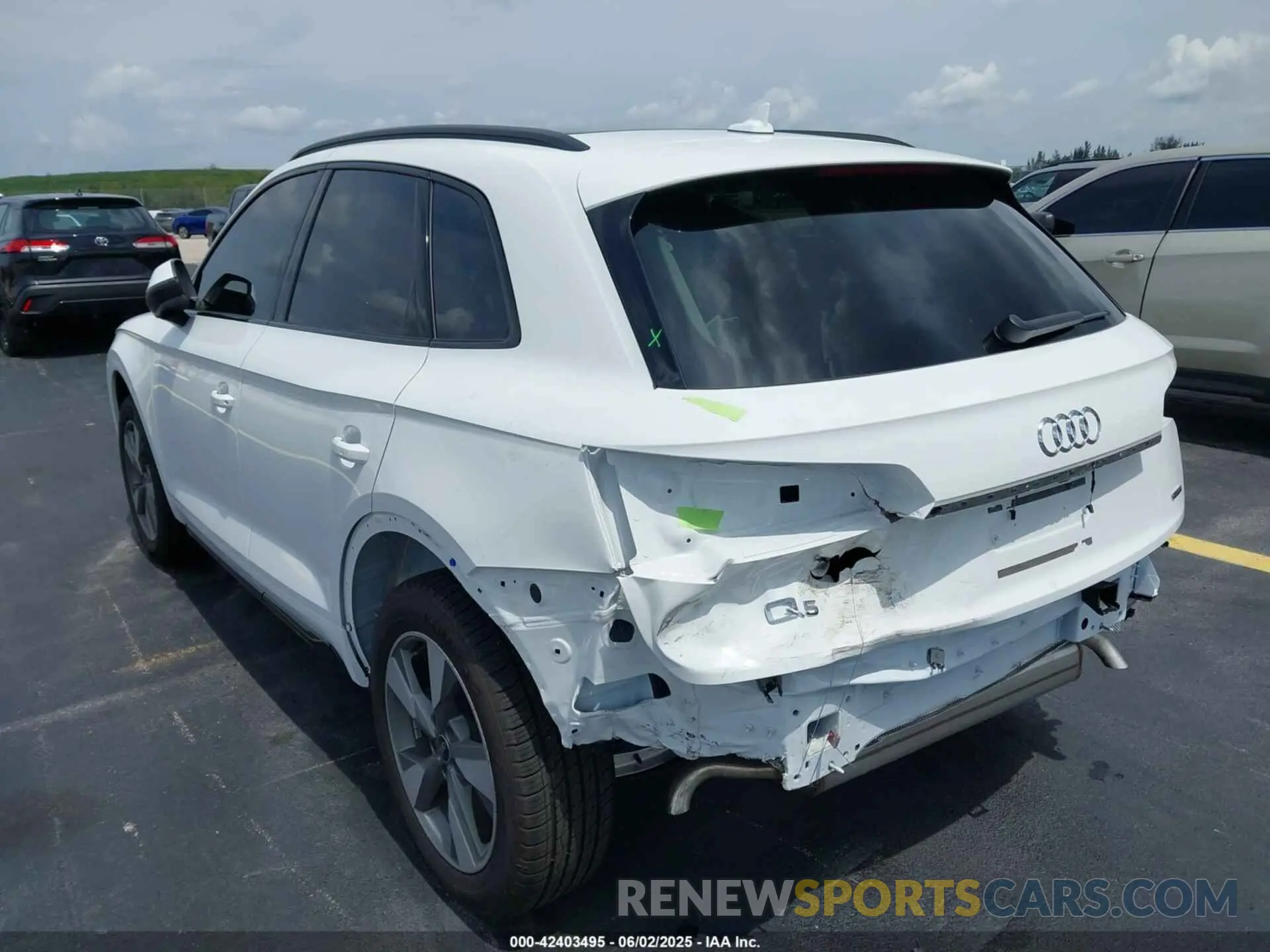 6 Photograph of a damaged car WA1ABAFY3S2050913 AUDI Q5 2025