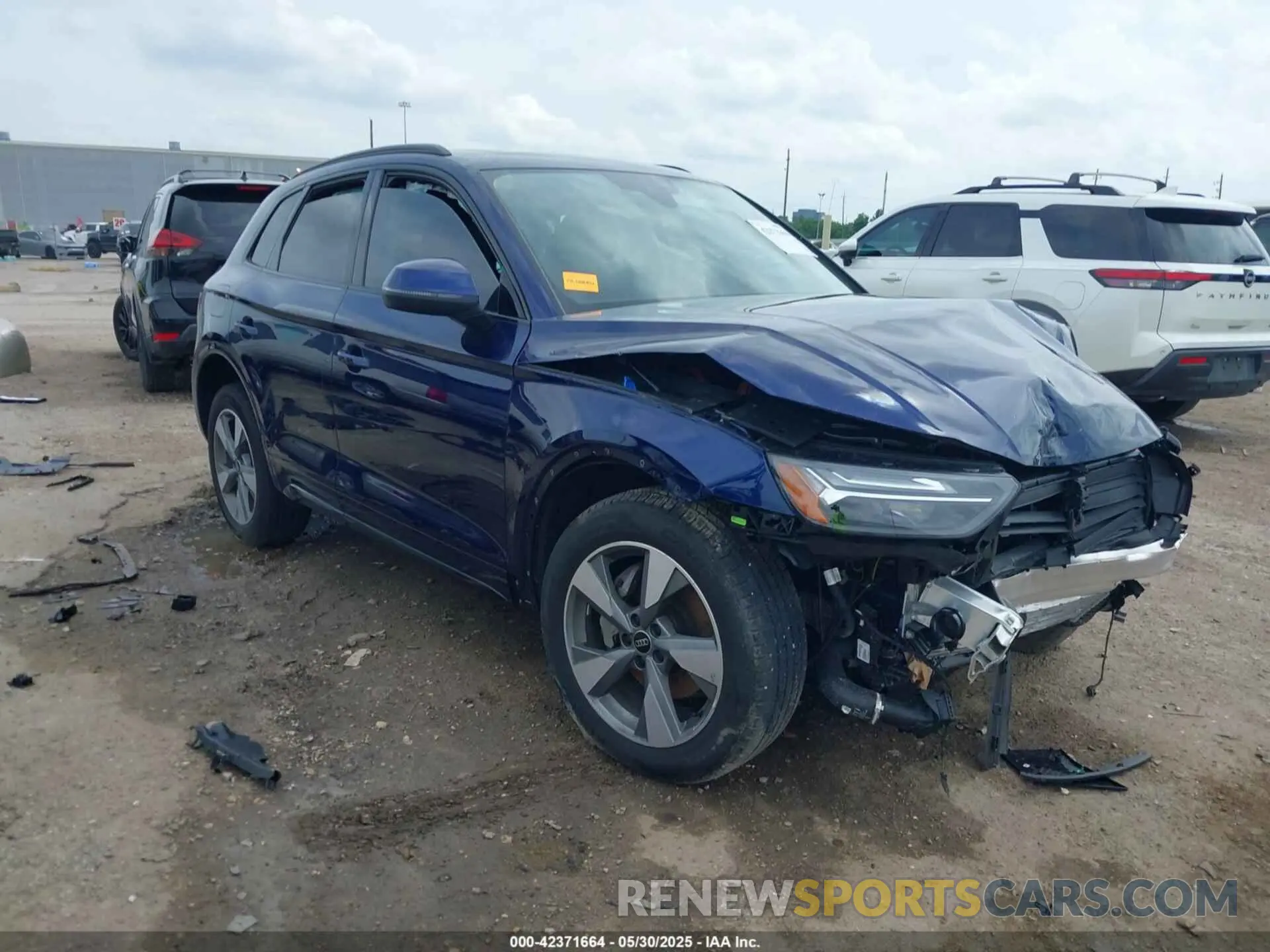 1 Photograph of a damaged car WA1ABAFY7S2050641 AUDI Q5 2025