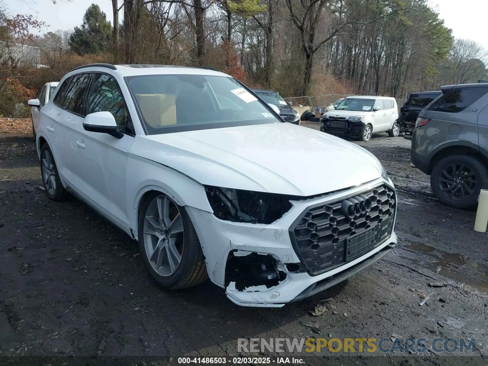 1 Photograph of a damaged car WA1GAAFY2S2013915 AUDI Q5 2025