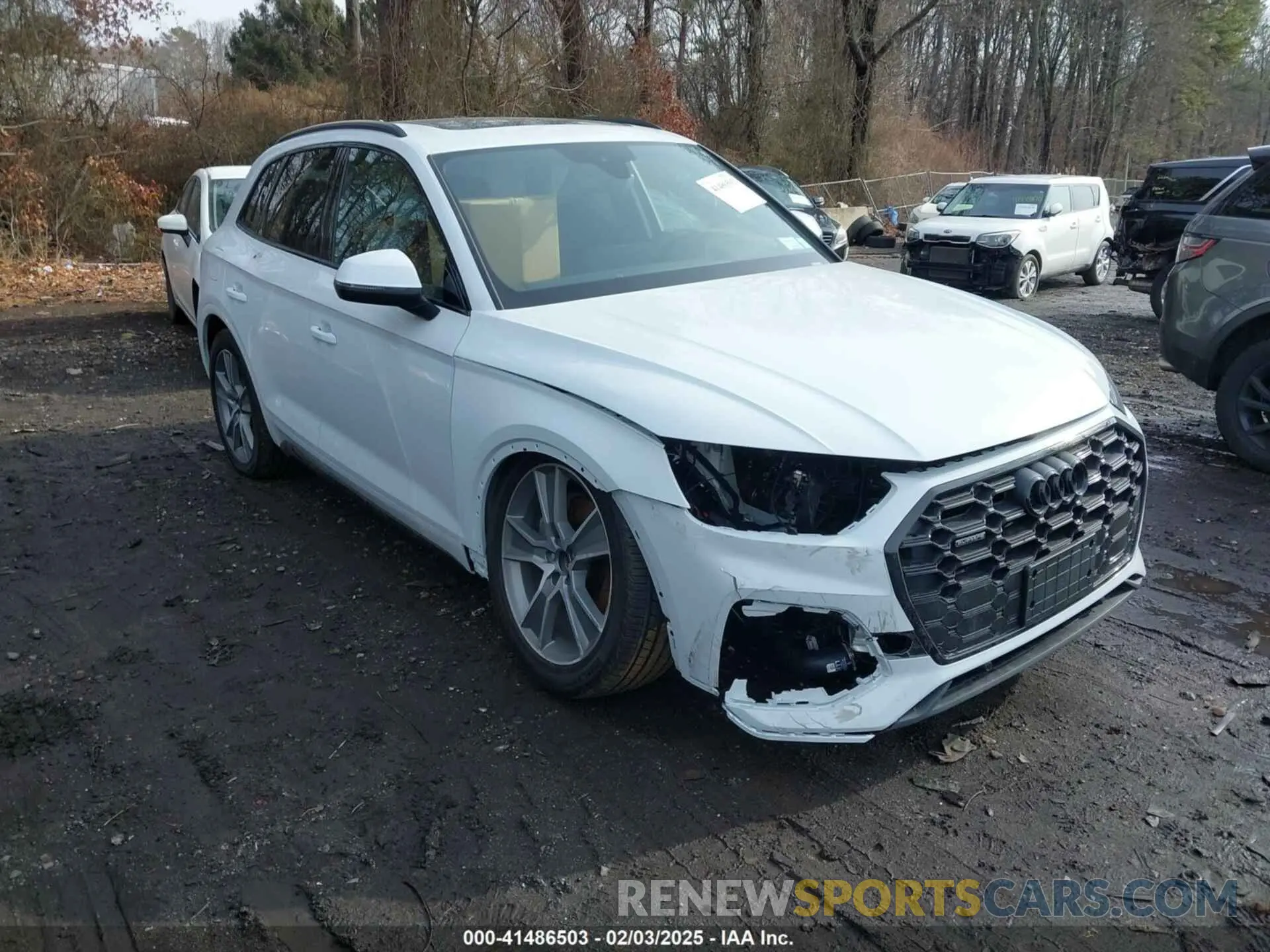 13 Photograph of a damaged car WA1GAAFY2S2013915 AUDI Q5 2025
