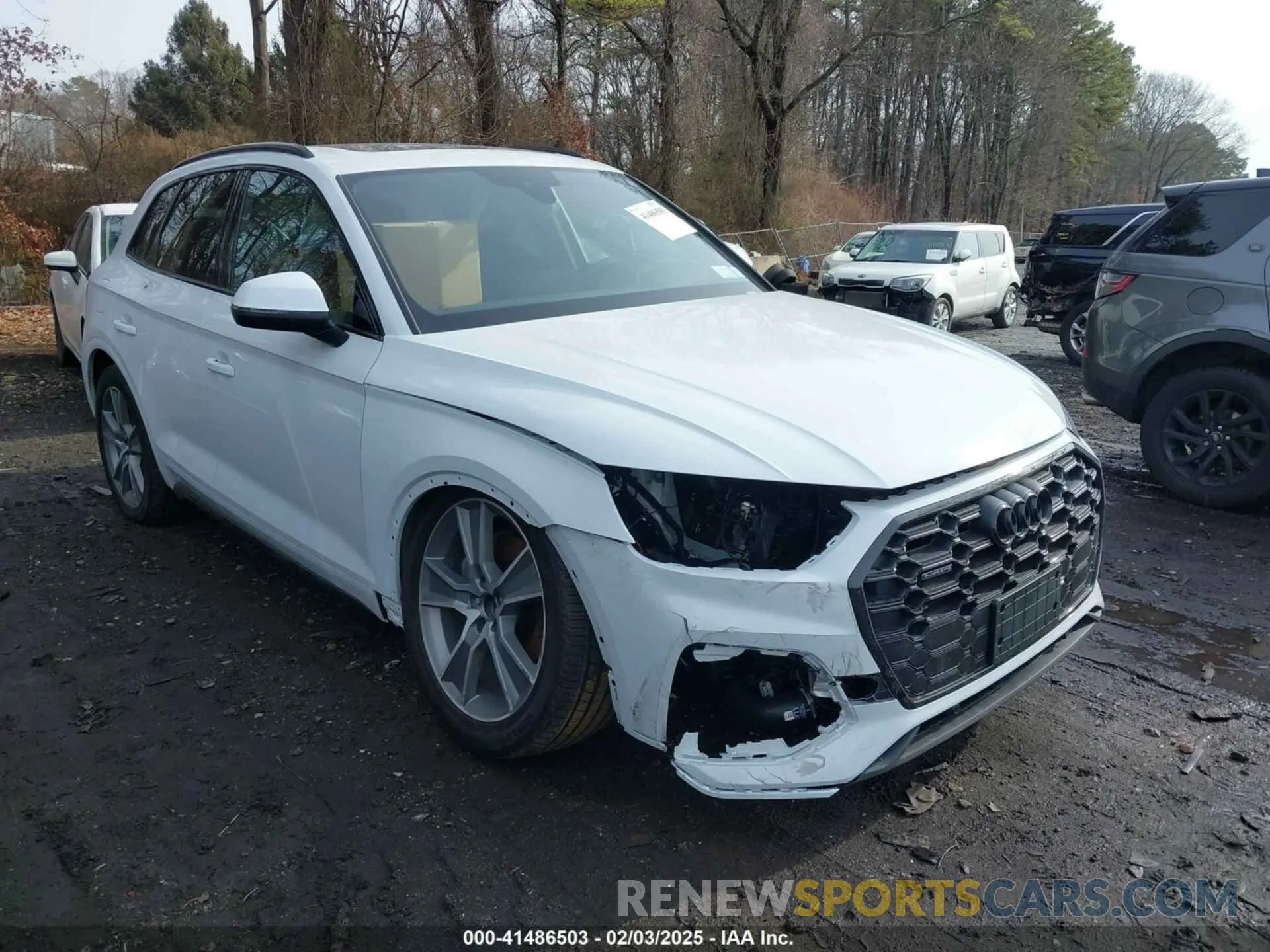 6 Photograph of a damaged car WA1GAAFY2S2013915 AUDI Q5 2025
