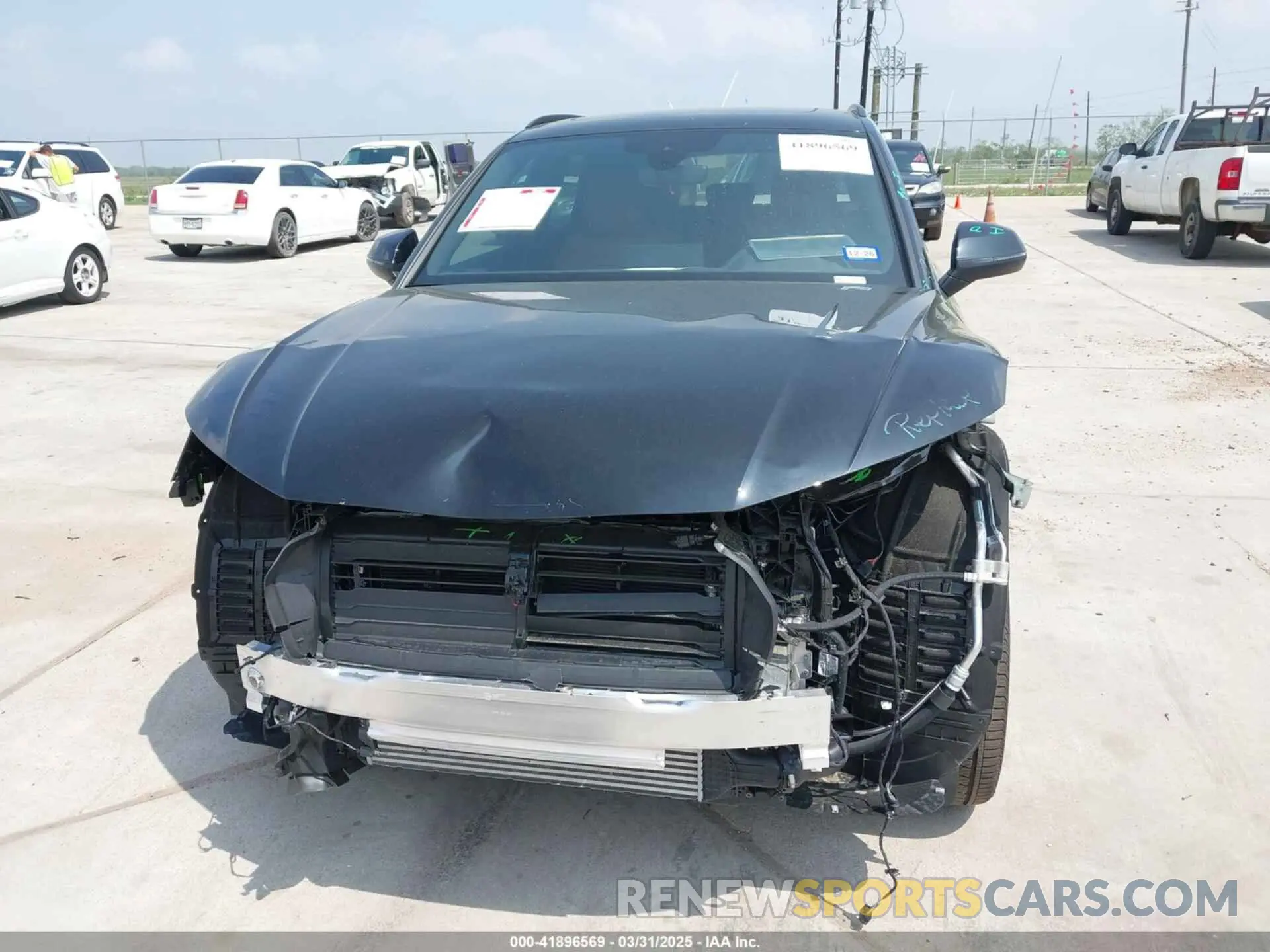 6 Photograph of a damaged car WA1GAAFY3S2040329 AUDI Q5 2025