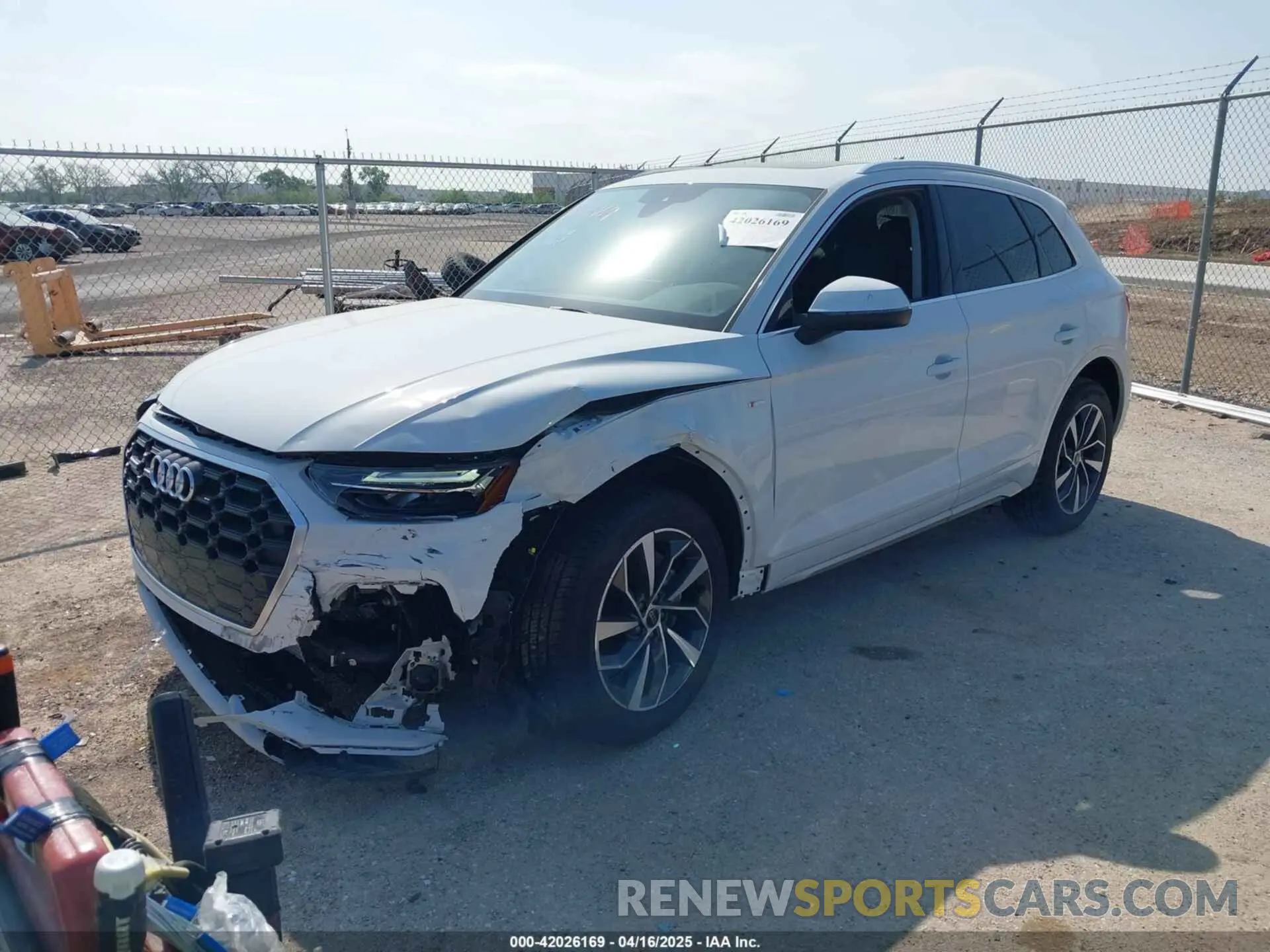 2 Photograph of a damaged car WA1GAAFY5S2029171 AUDI Q5 2025