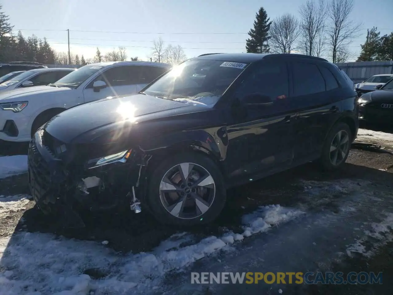 1 Photograph of a damaged car WA1AAAFY0R2077810 AUDI Q5 KOMFORT 2024