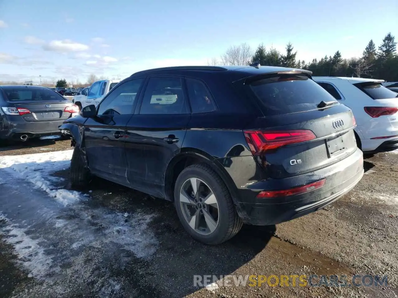2 Photograph of a damaged car WA1AAAFY0R2077810 AUDI Q5 KOMFORT 2024
