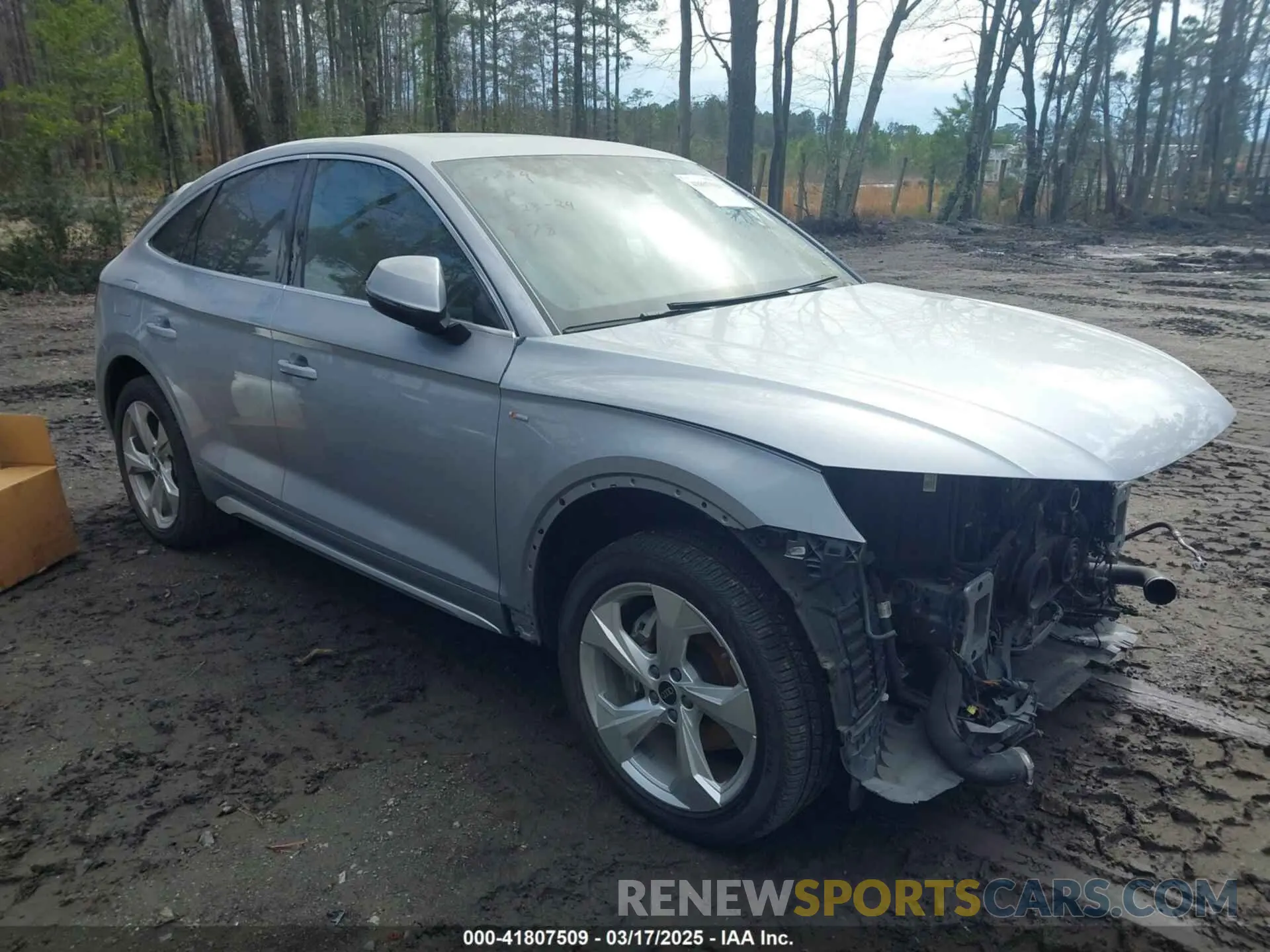 1 Photograph of a damaged car WA16AAFY1M2089690 AUDI Q5 SPORTBACK 2021