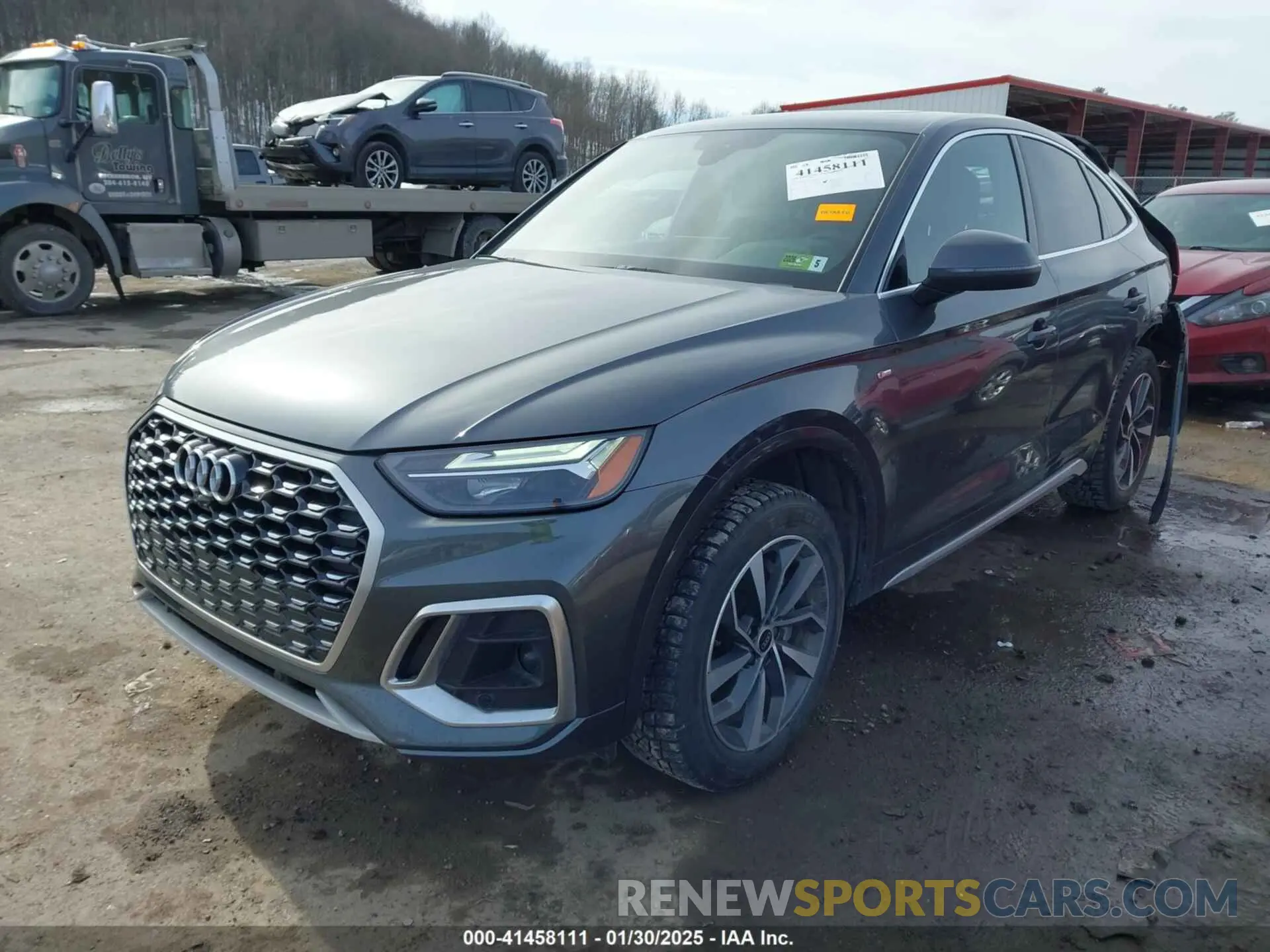 2 Photograph of a damaged car WA15AAFY9N2102196 AUDI Q5 SPORTBACK 2022