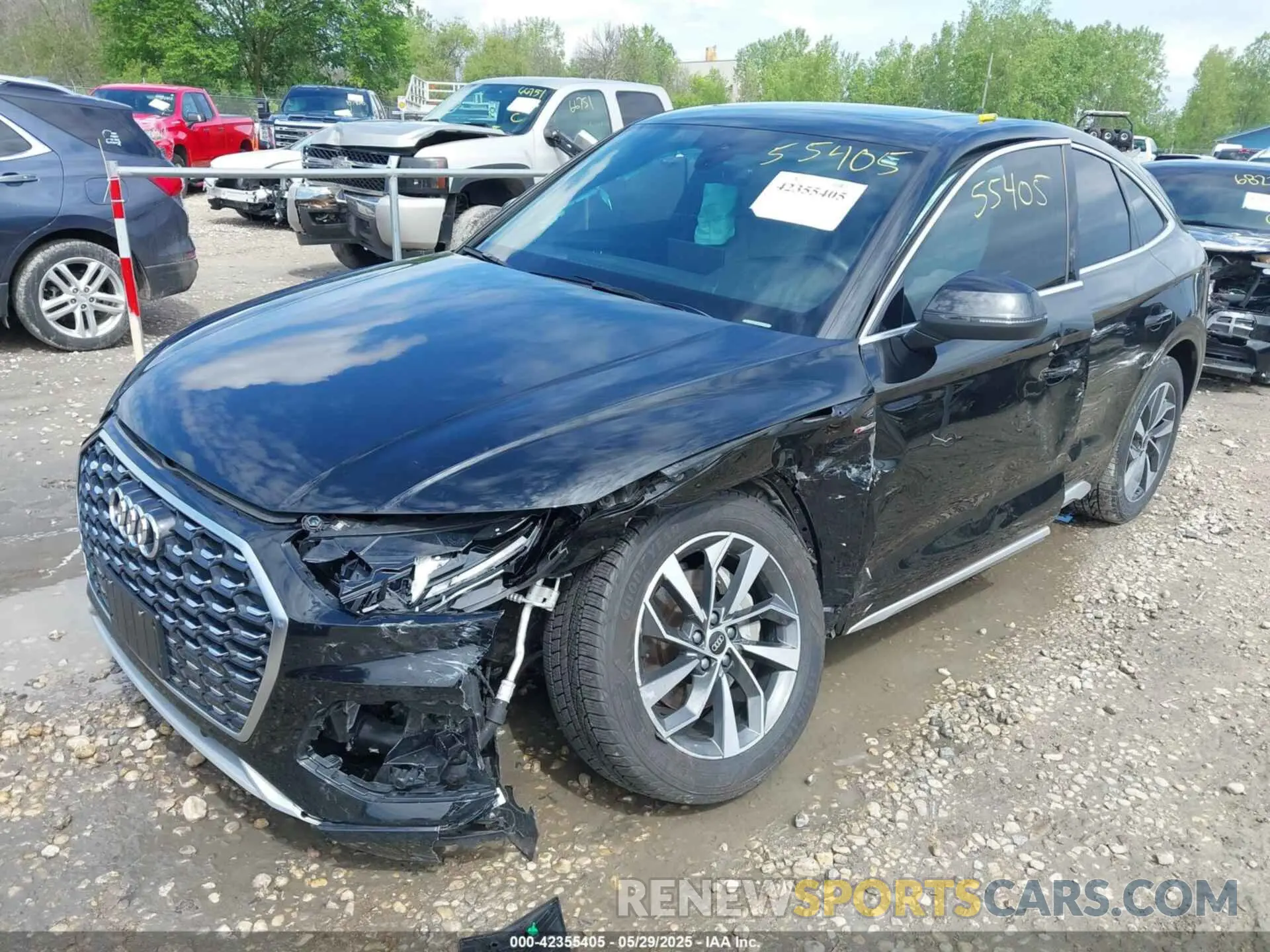 6 Photograph of a damaged car WA15AAFY9N2116891 AUDI Q5 SPORTBACK 2022