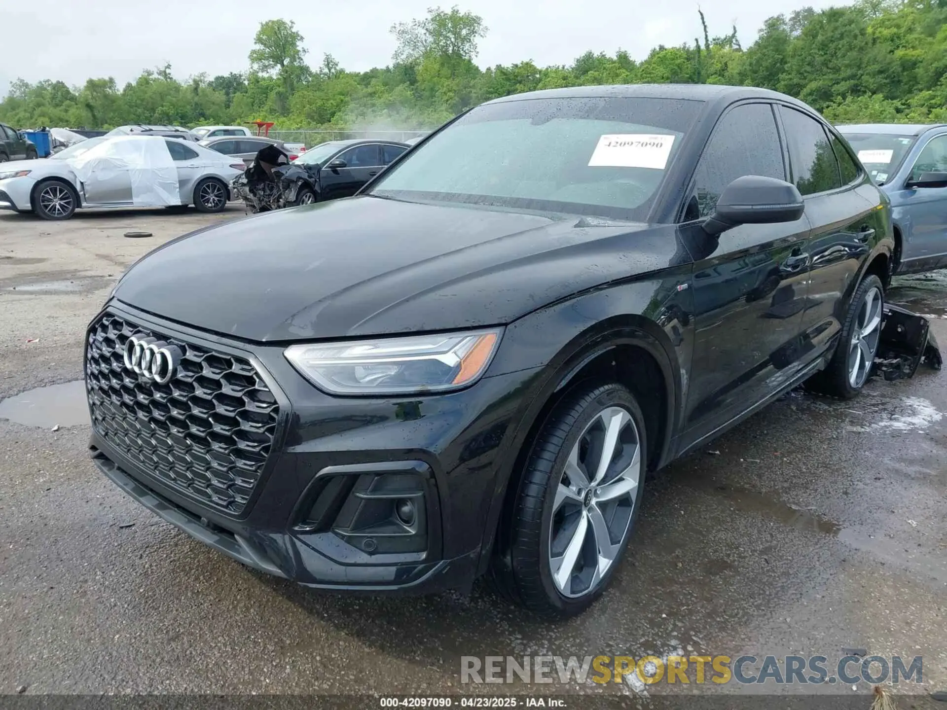 2 Photograph of a damaged car WA15AAFY1P2184394 AUDI Q5 SPORTBACK 2023