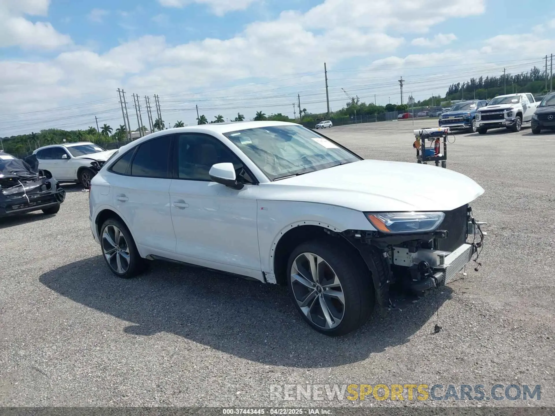 1 Photograph of a damaged car WA15AAFY7P2034449 AUDI Q5 SPORTBACK 2023